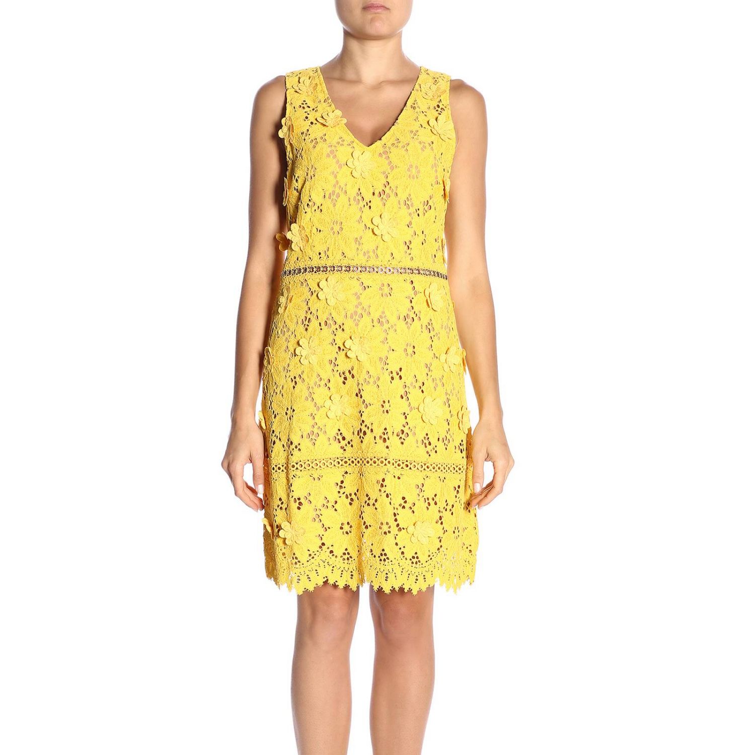 michael kors dress yellow