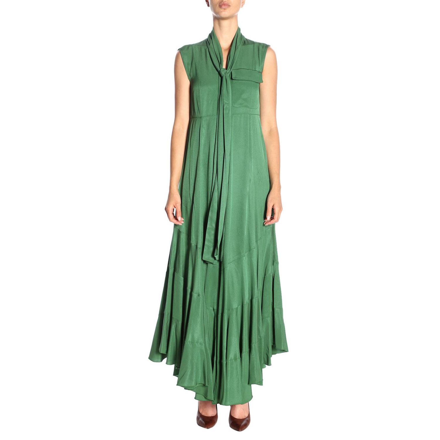 golden goose with dress
