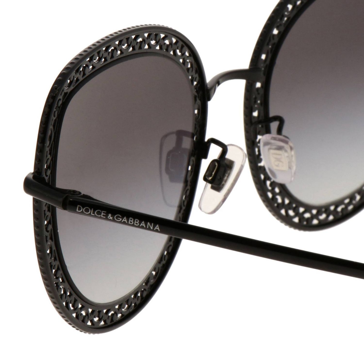 dolce and gabbana matte black glasses