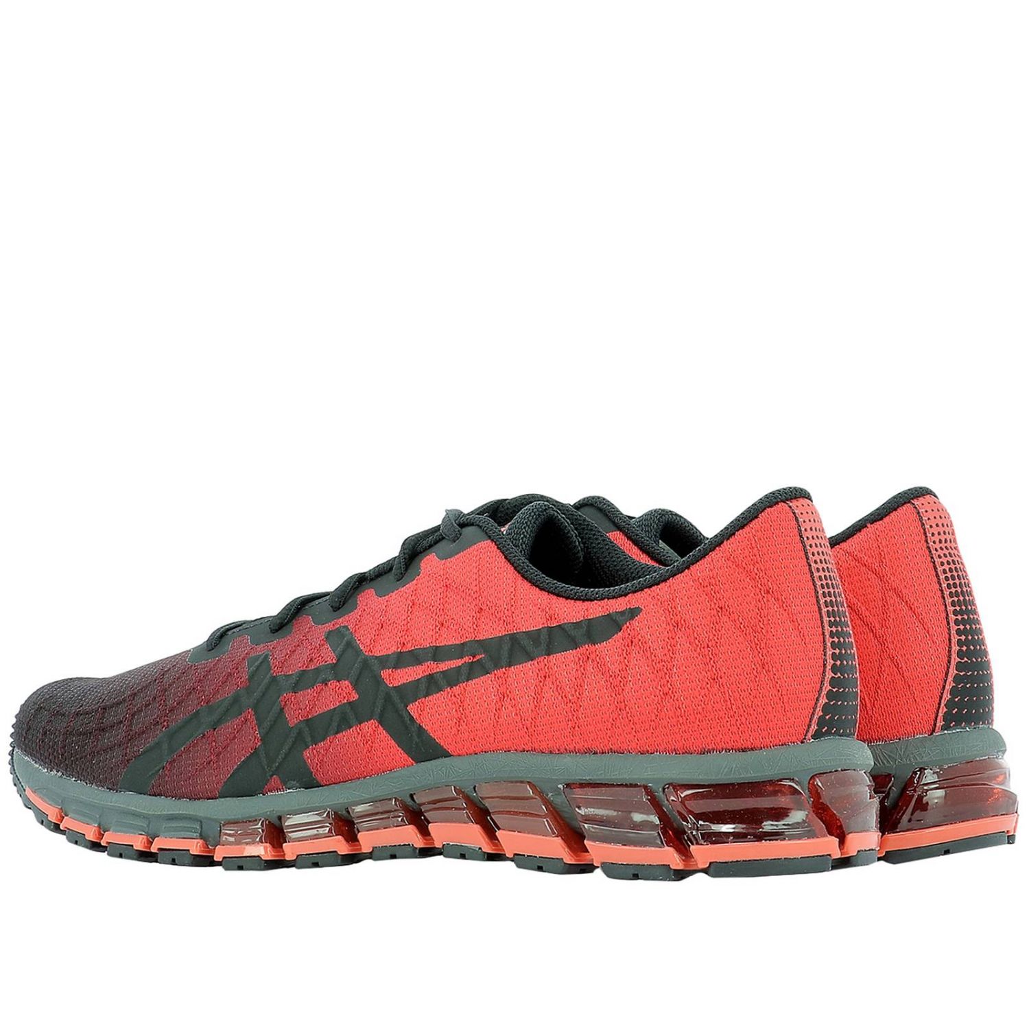 scarpe asics uomo rosso