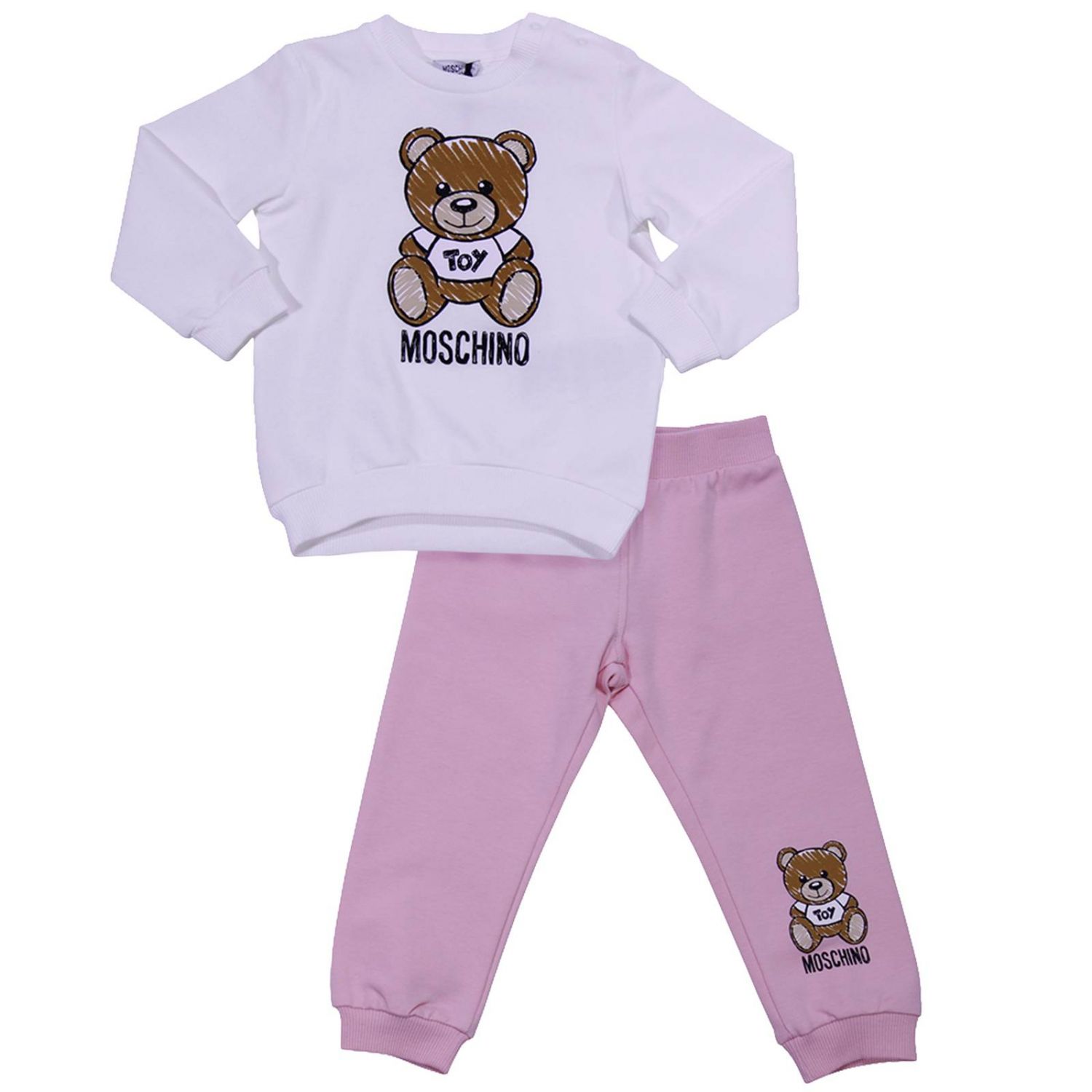 Moschino Baby Outlet: co-ords for girls - Pink | Moschino Baby co-ords ...