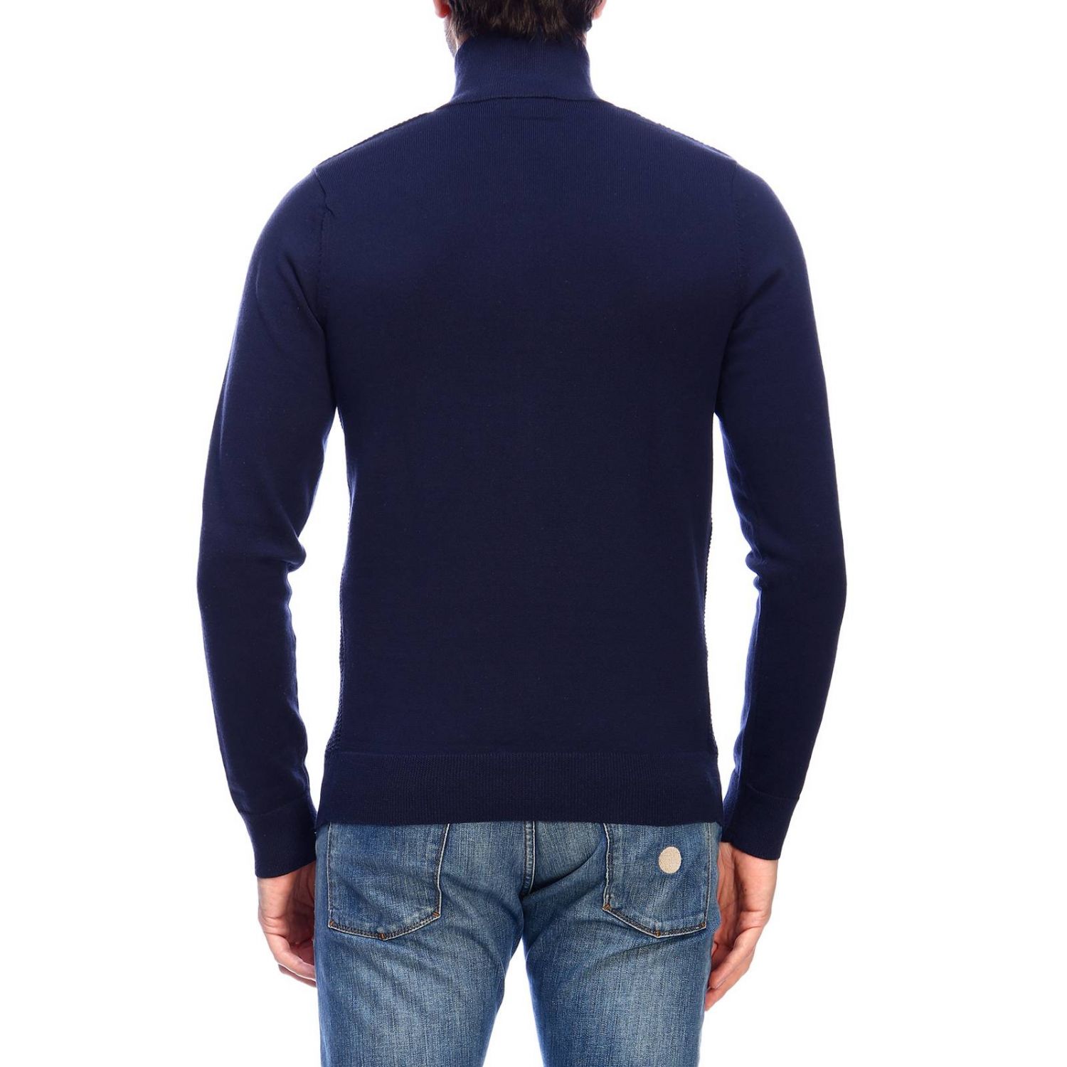 Fred Perry Outlet: Jumper men - Blue | Jumper Fred Perry K5519 GIGLIO.COM