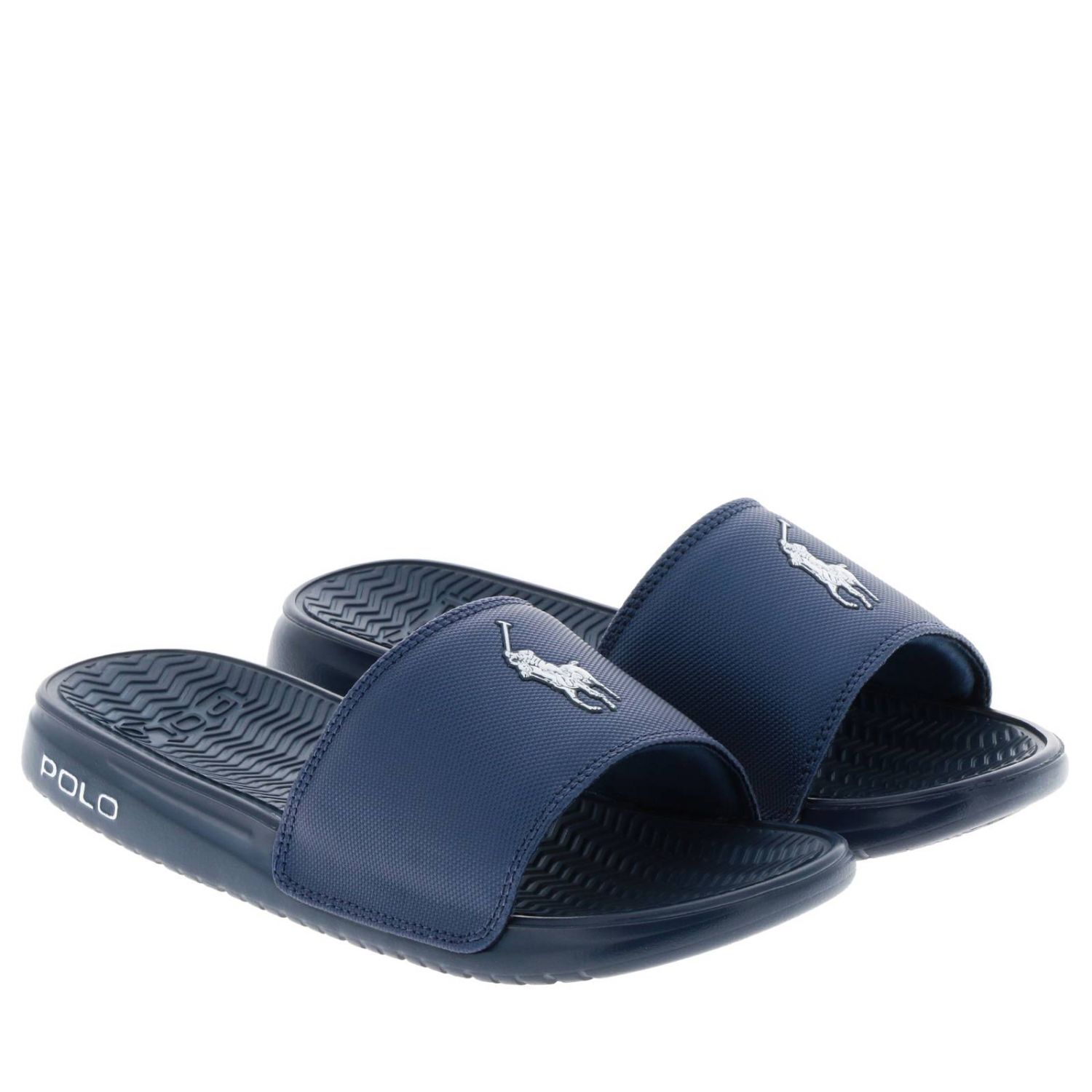 ralph lauren blue sandals