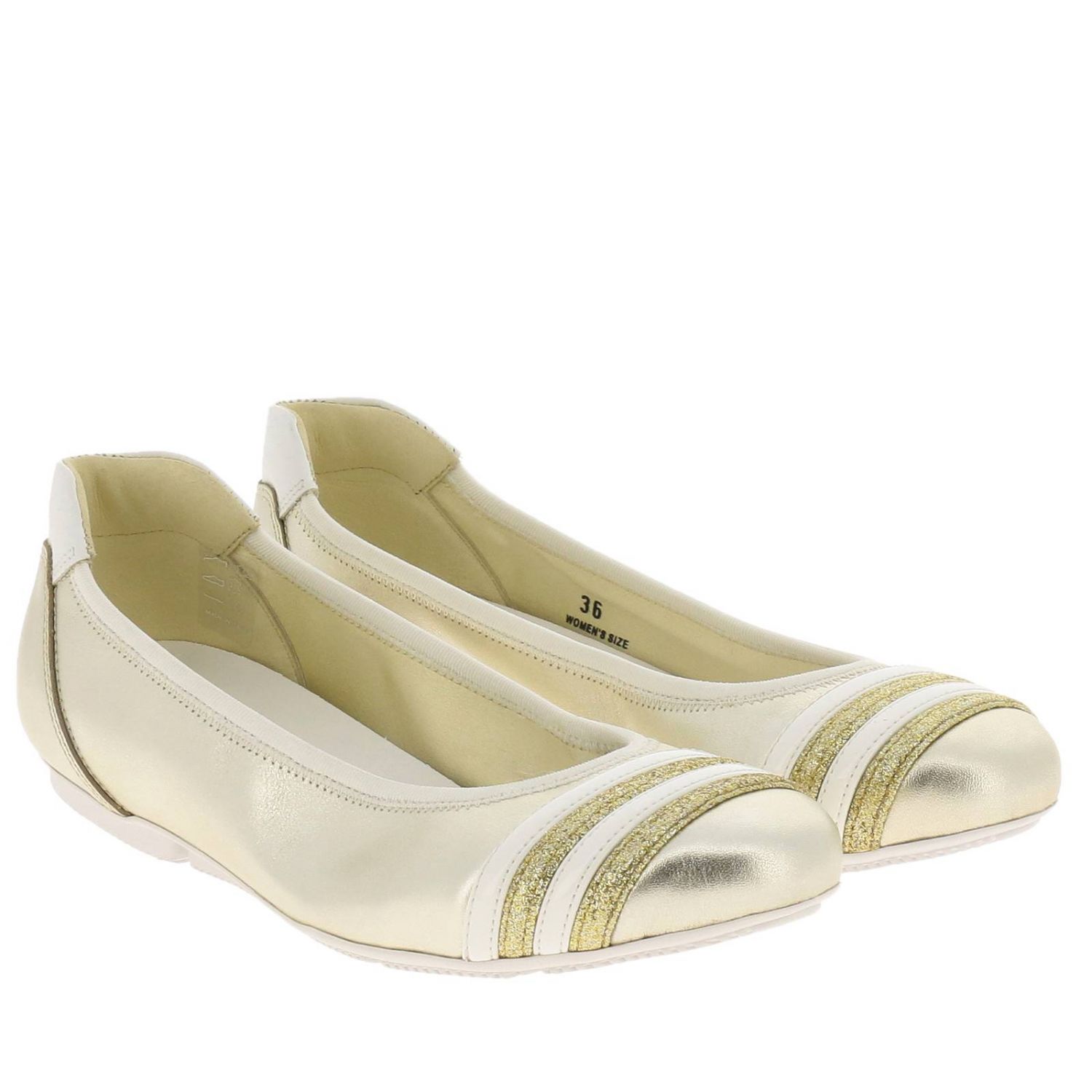 hogan ballerina flats