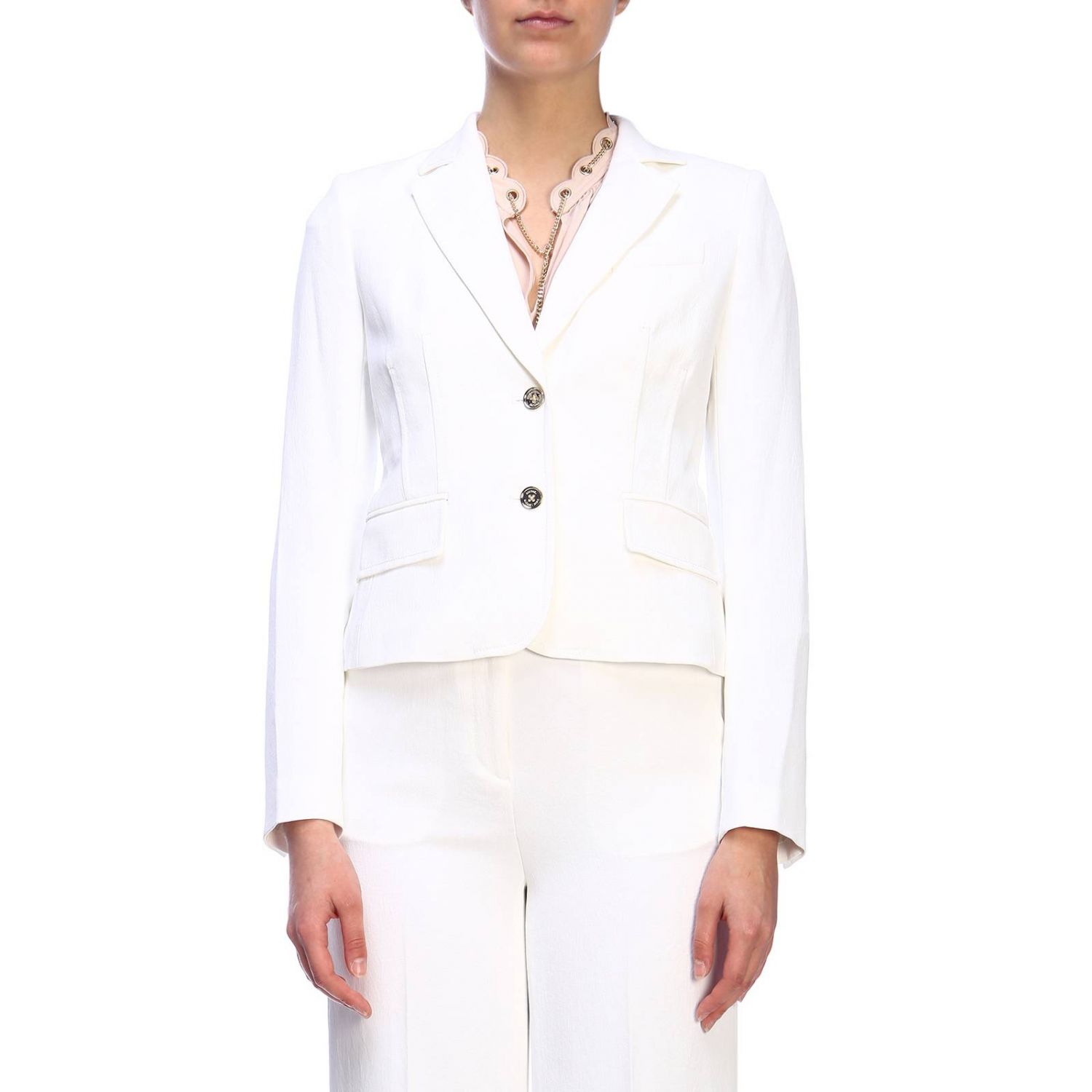 Michael Kors Outlet Jacket women Michael White Jacket Michael Kors