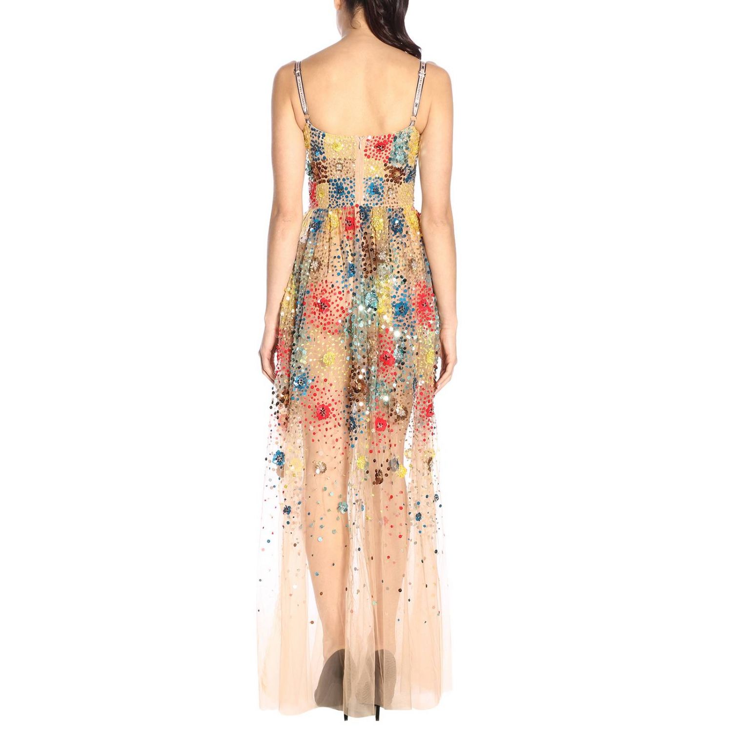 Elisabetta Franchi Outlet: Dress women - Multicolor | Dress Elisabetta  Franchi AB770 92E2 GIGLIO.COM