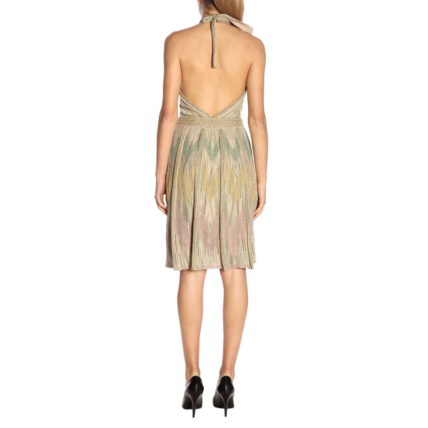 missoni backless dress