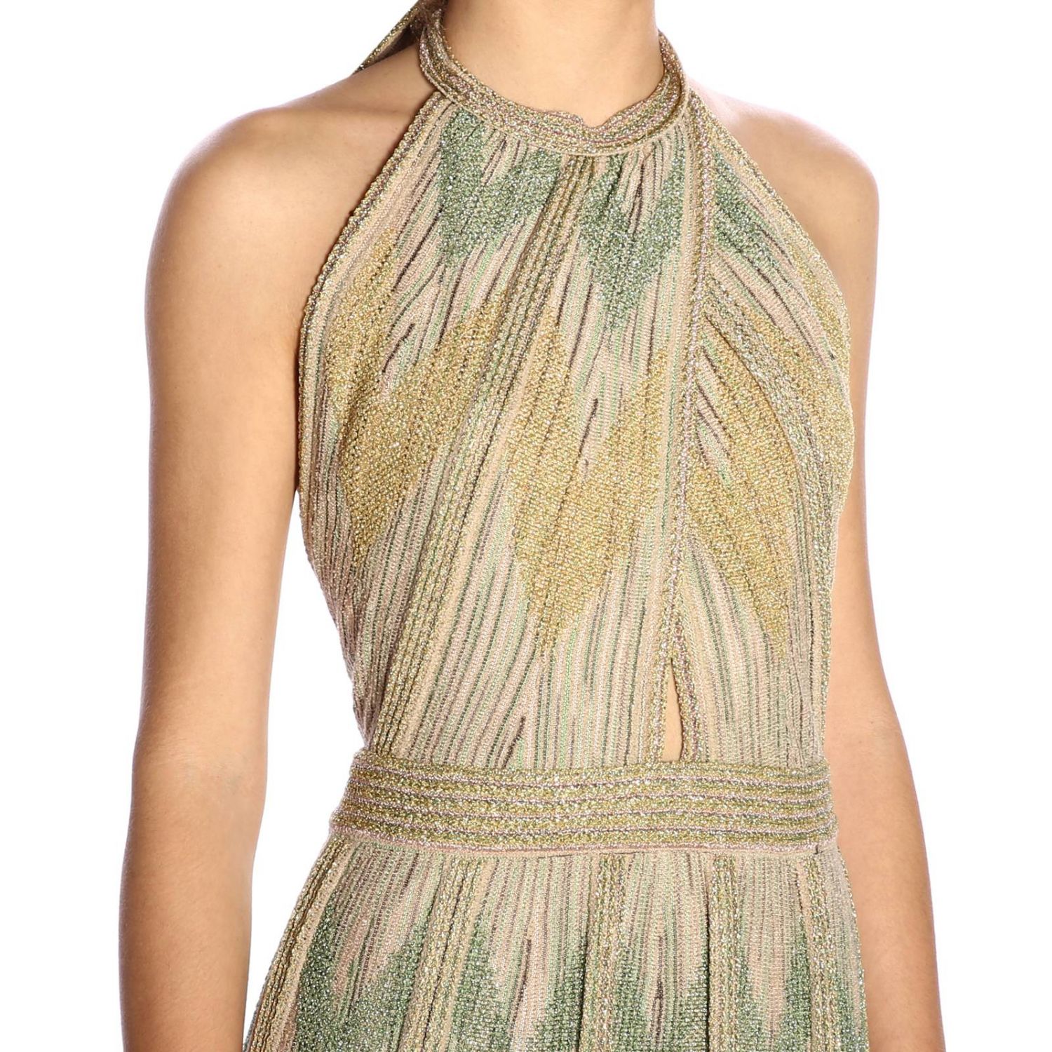 missoni backless dress