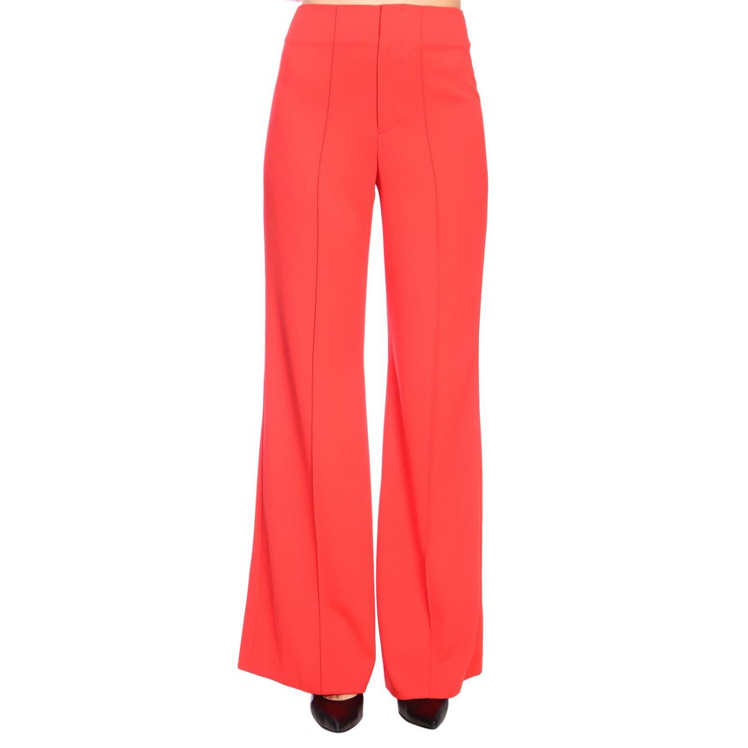 alice and olivia red suit