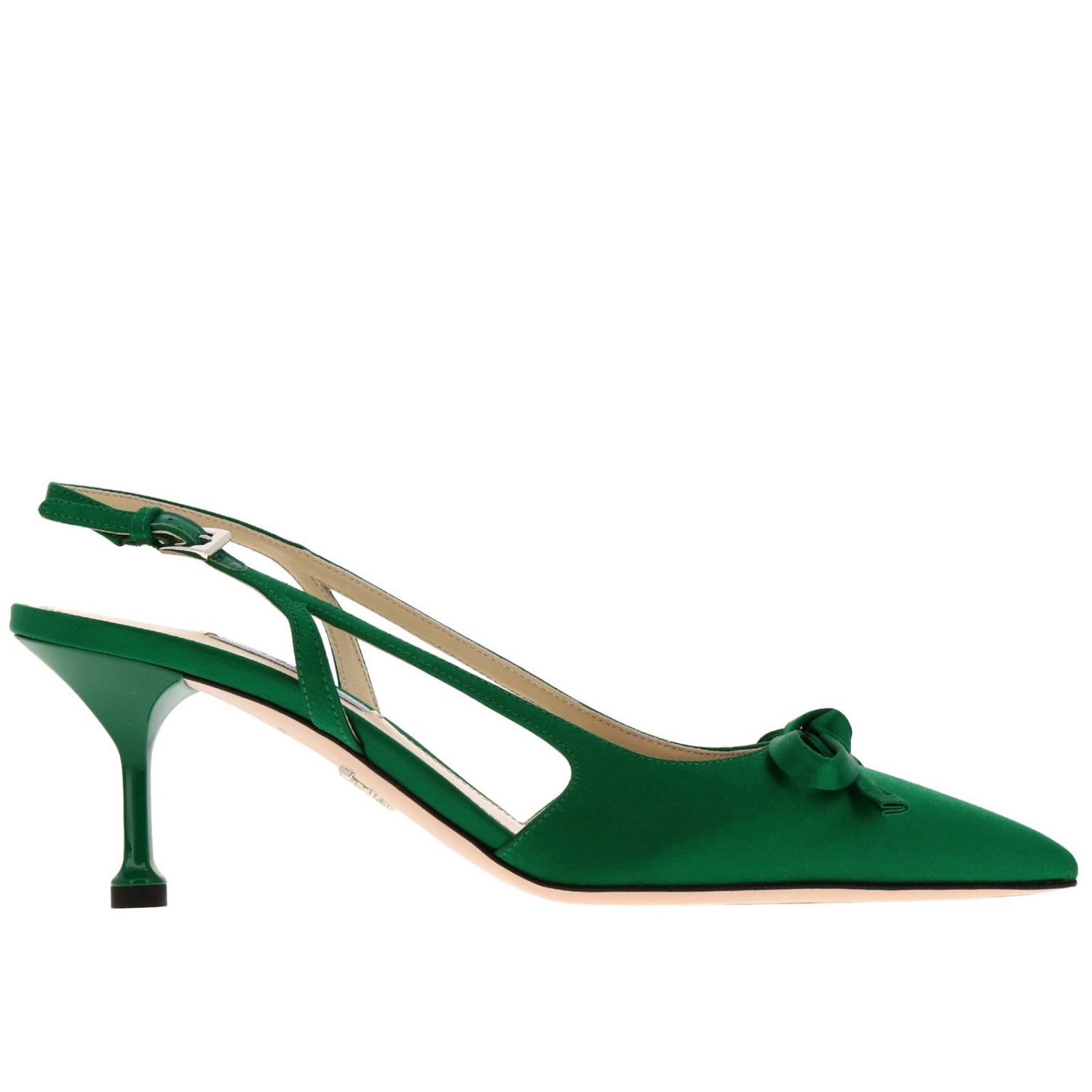 prada shoes green