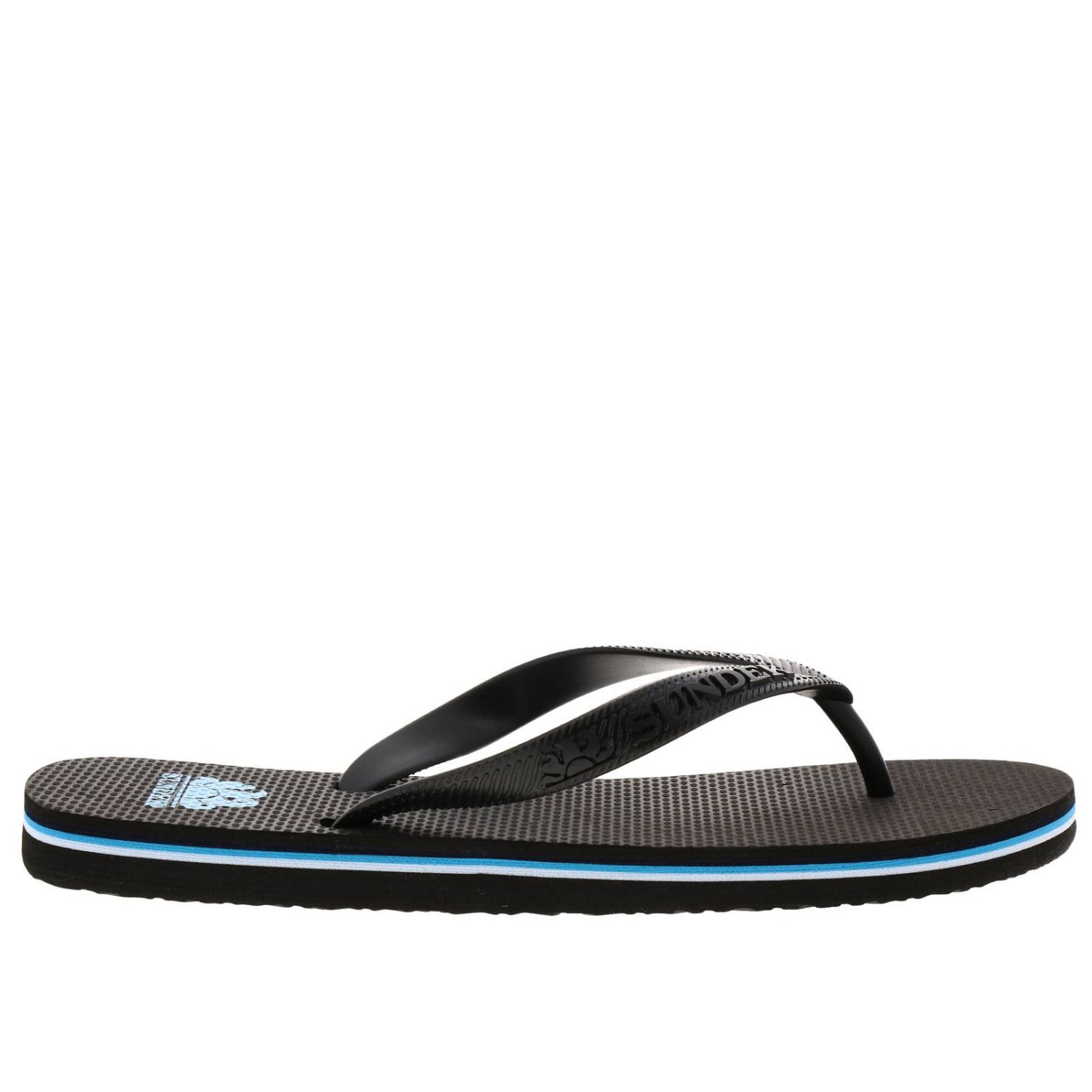 Sundek Outlet: Sandals men - Black | Sandals Sundek AM443ASEL000 GIGLIO.COM