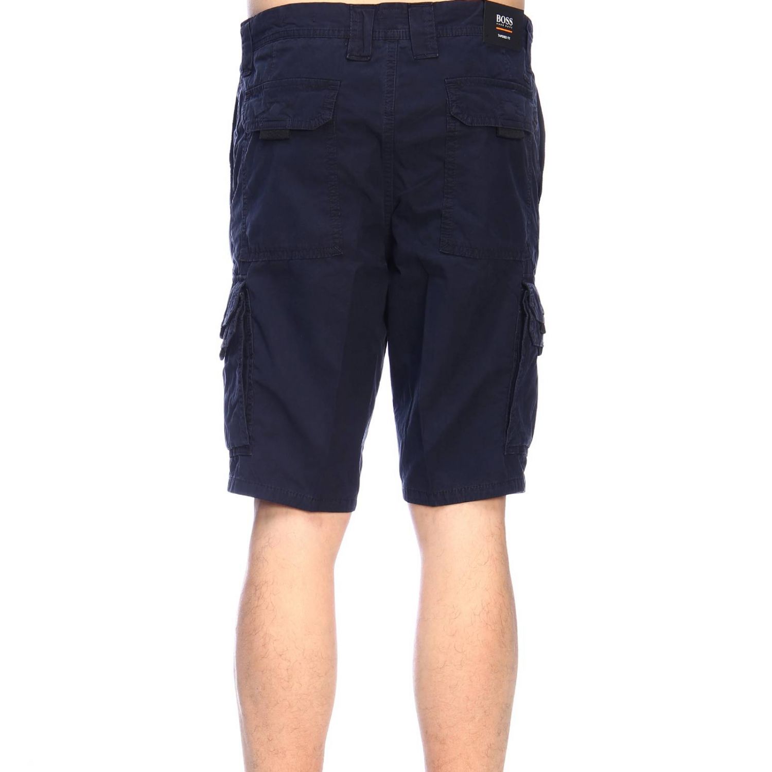 black hugo boss shorts mens