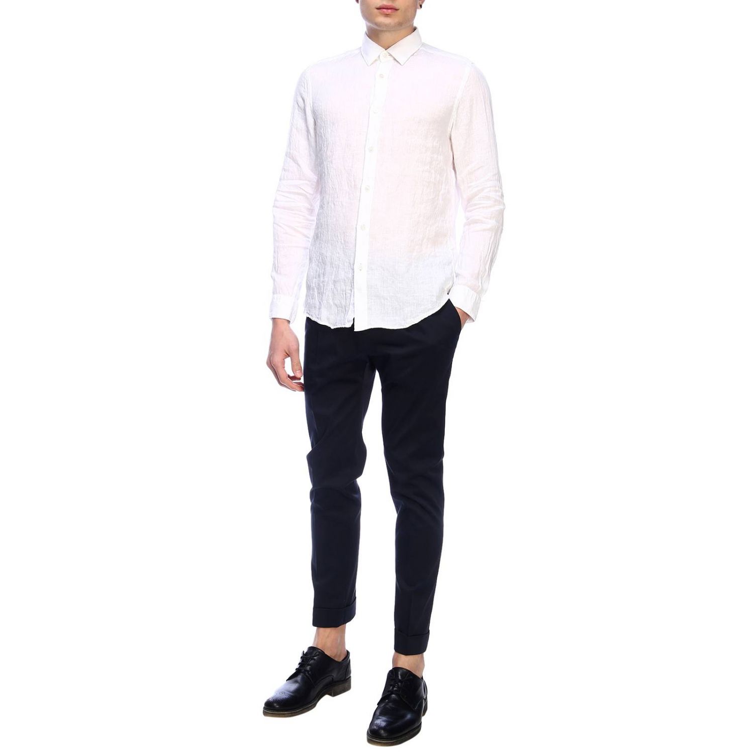 Hugo Boss Outlet Shirt men White Shirt Hugo Boss 10195323 LUKAS