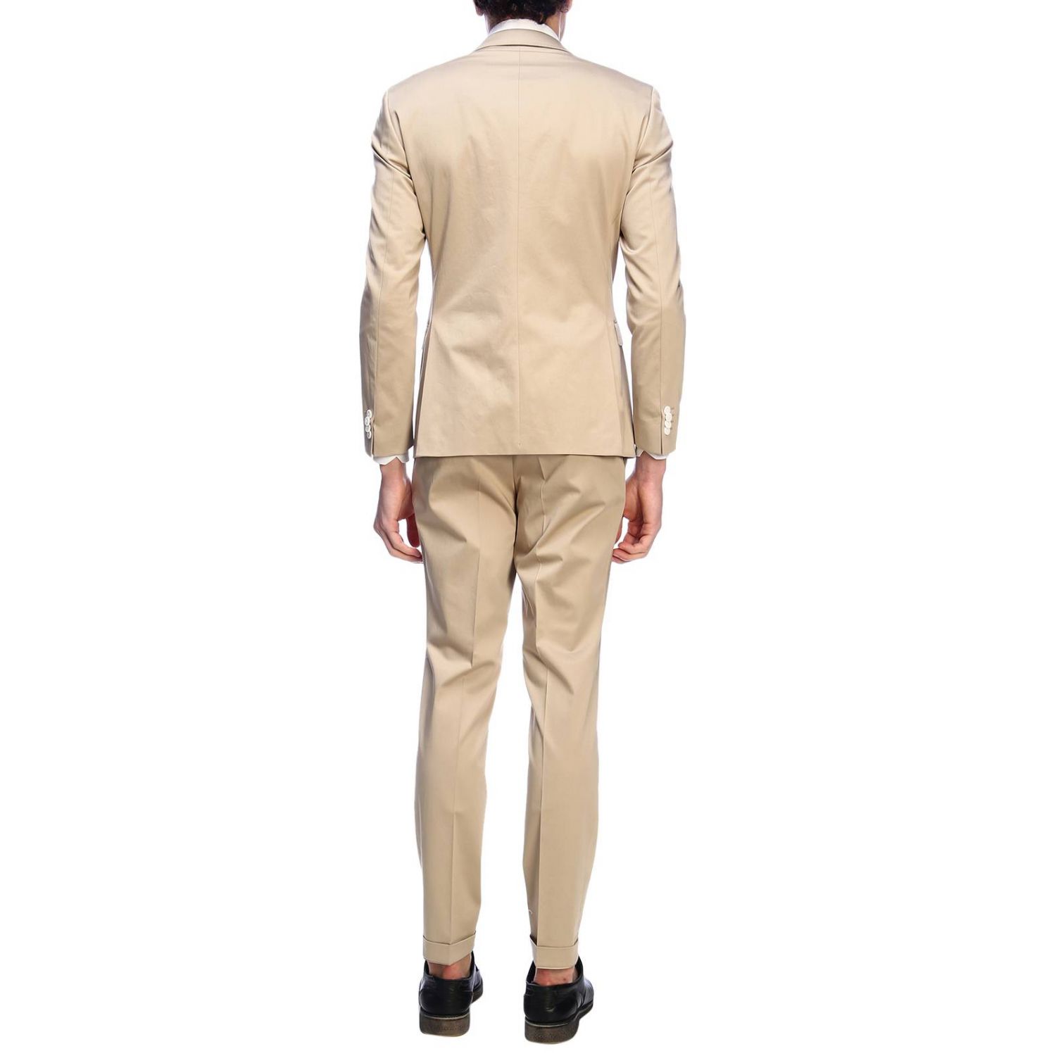 Hugo Boss Outlet: suit for men - Beige | Hugo Boss suit 18210186043 ...