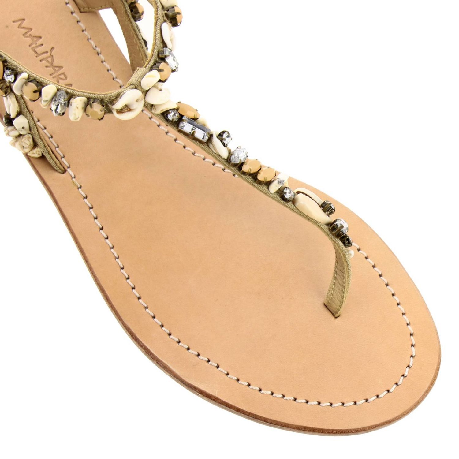 Flat sandals Maliparmi: Shoes women Maliparmi nude 3