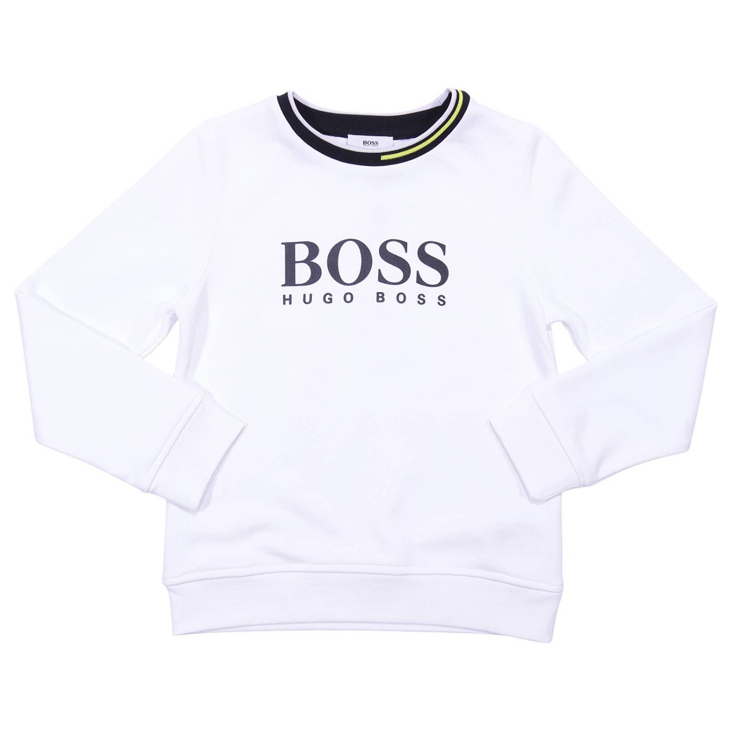hugo boss white sweater
