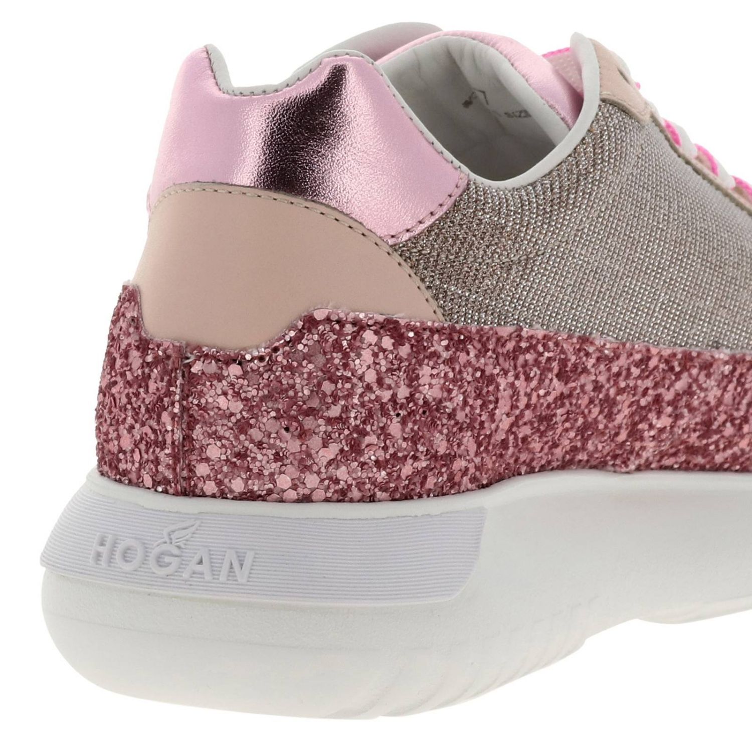 Hogan Outlet: Scarpe donna - Rosa | Sneakers Hogan HXW3710AP31 KKS  GIGLIO.COM