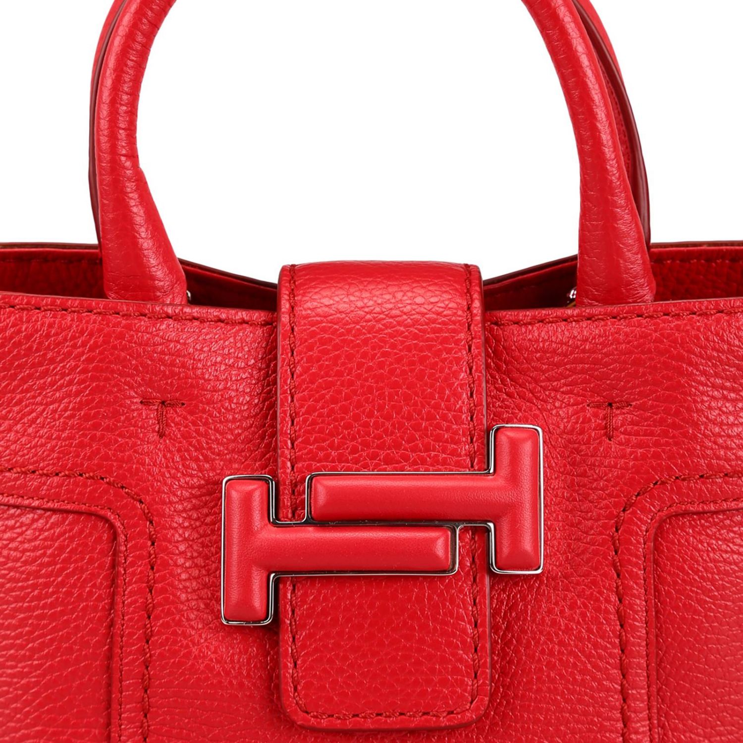 TOD'S: Borsa a spalla donna - Rosso | Borsa A Mano Tod's XBWDOTA9100 JM7  GIGLIO.COM