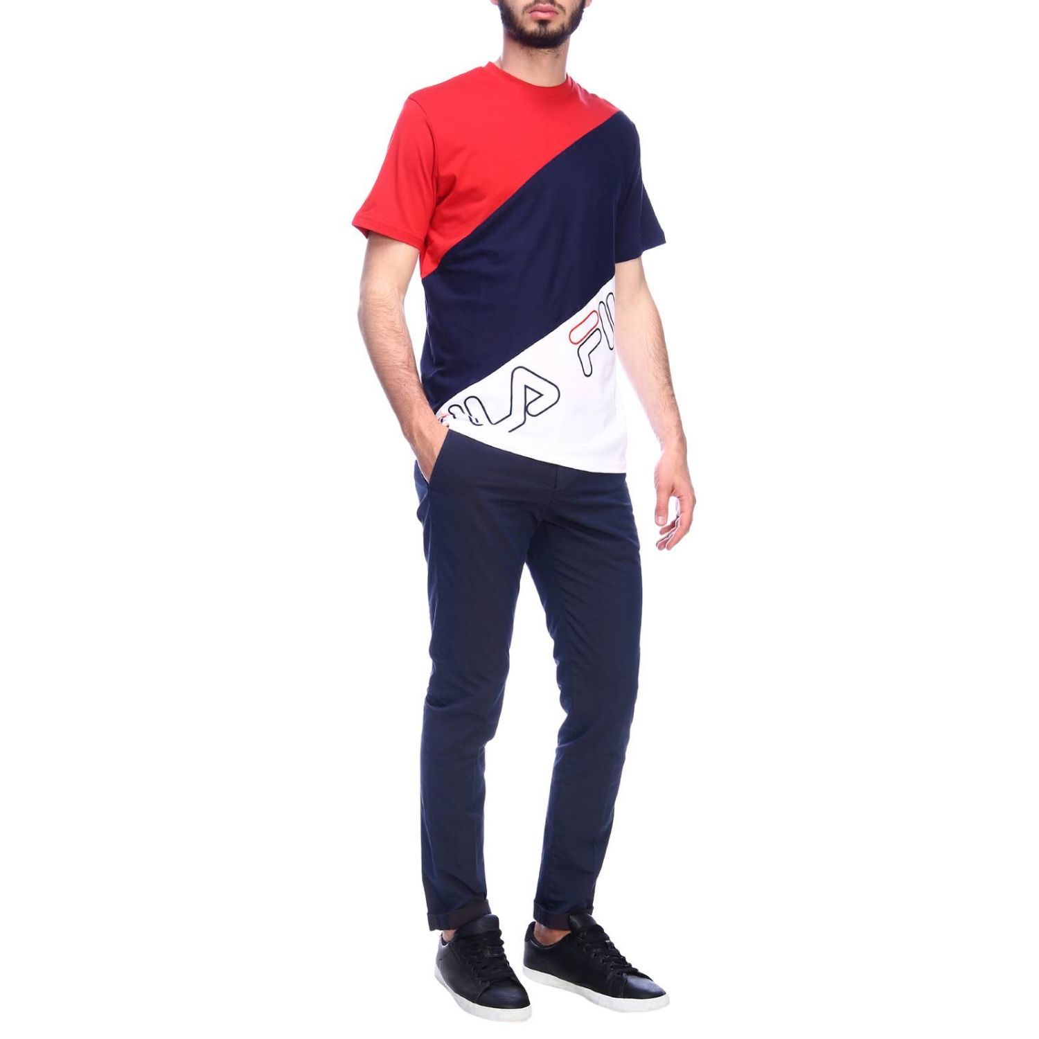 Fila Outlet: T-shirt men - Multicolor 