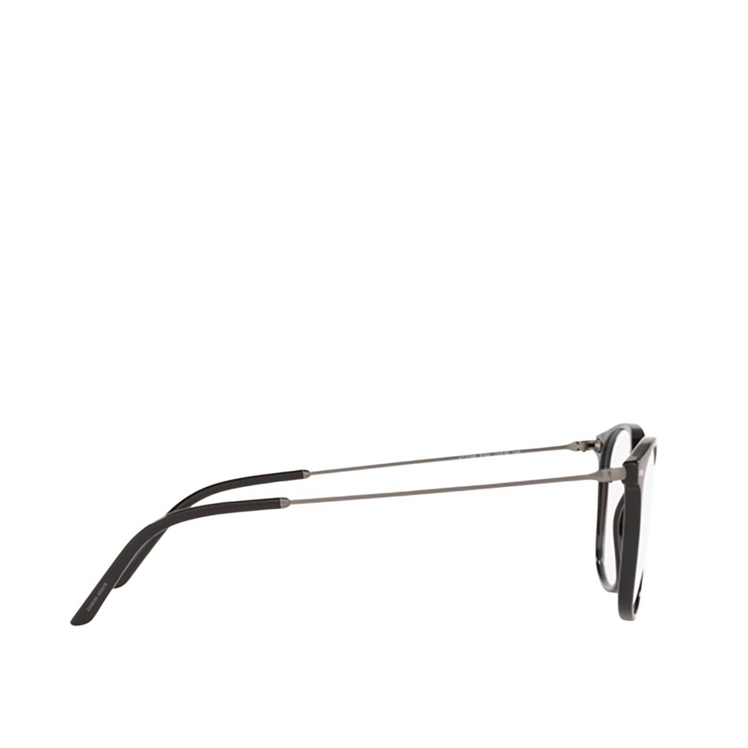 armani black glasses