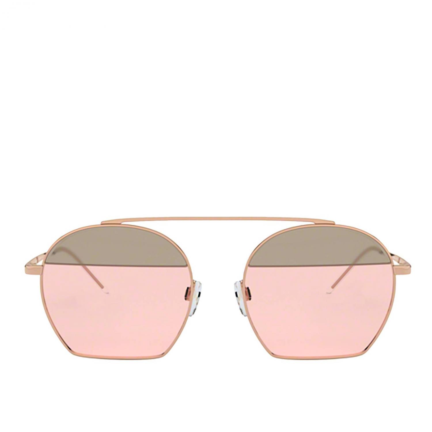 armani pink glasses