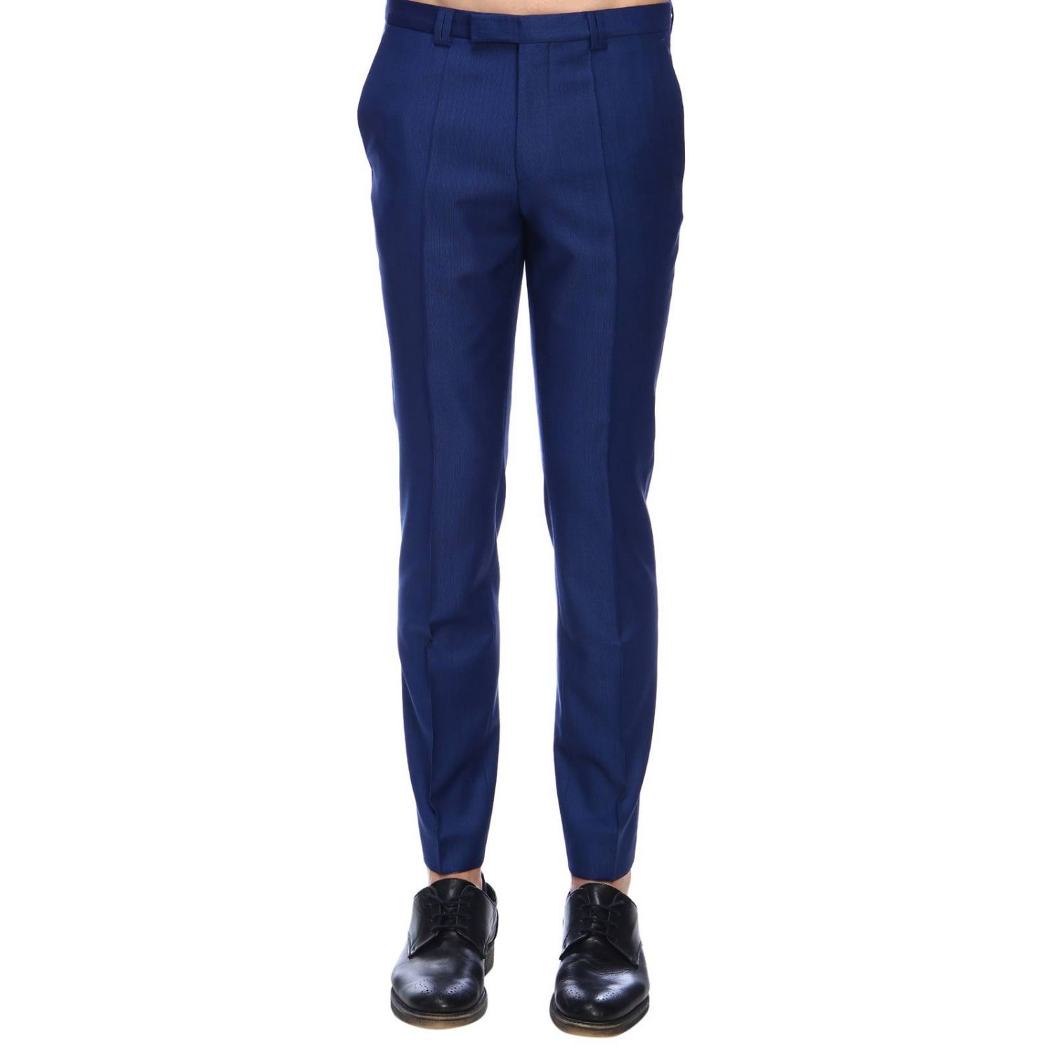 Hugo Boss Outlet: Pantalón hombre - Azul Oscuro | Pantalón Hugo Boss  18210196284 HESTEN GIGLIO.COM