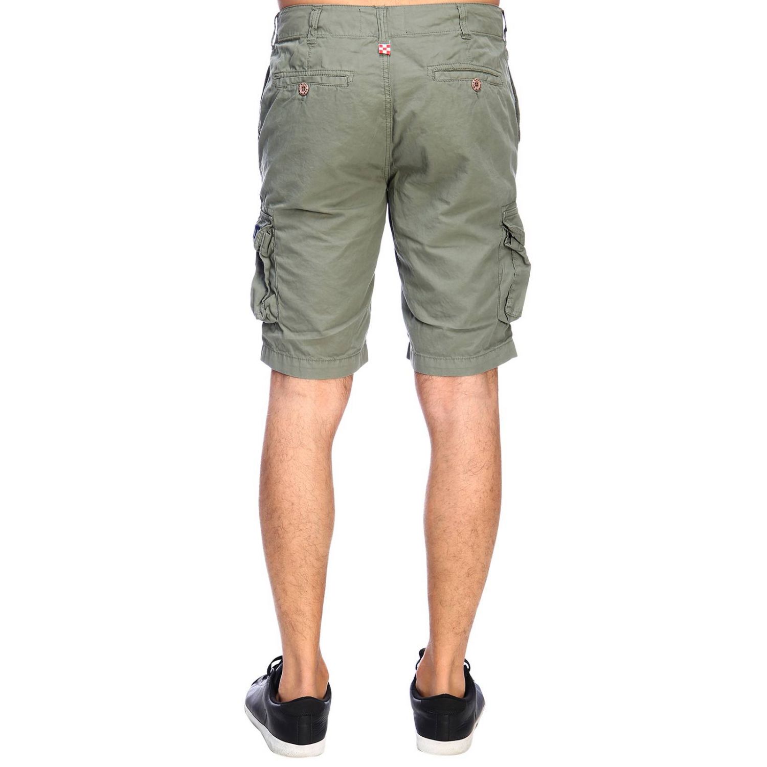 MC2 SAINT BARTH: Bermuda shorts men - Green | Short Mc2 Saint Barth GRIMAUD  GIGLIO.COM