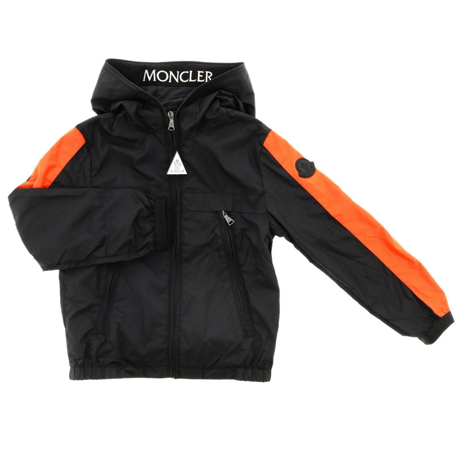 Monclerアウトレット：ジャケット 男の子 - ブラック | GIGLIO.COMオンラインのMoncler ジャケット 41609 68352