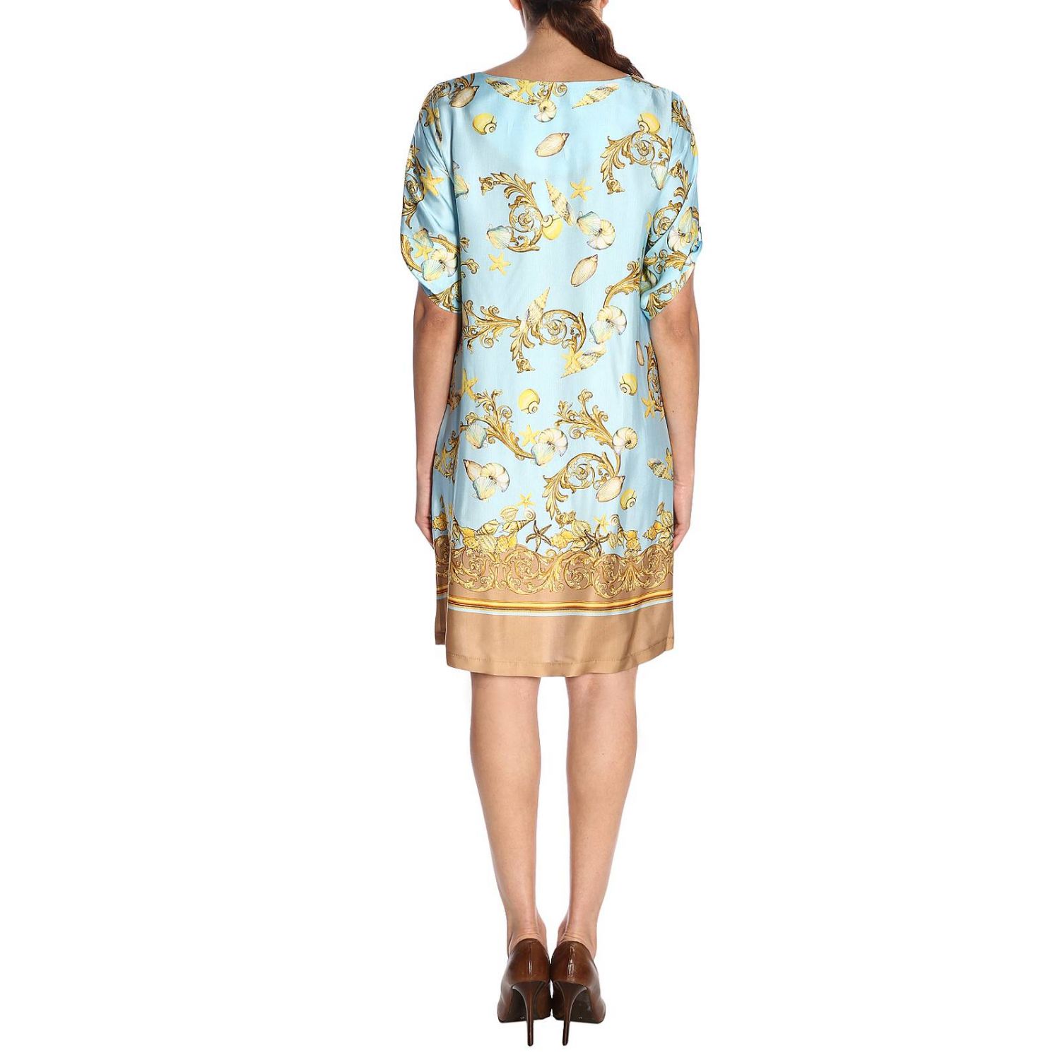 La Vie En Rose Outlet Dress women Gnawed Blue Dress La Vie En Rose