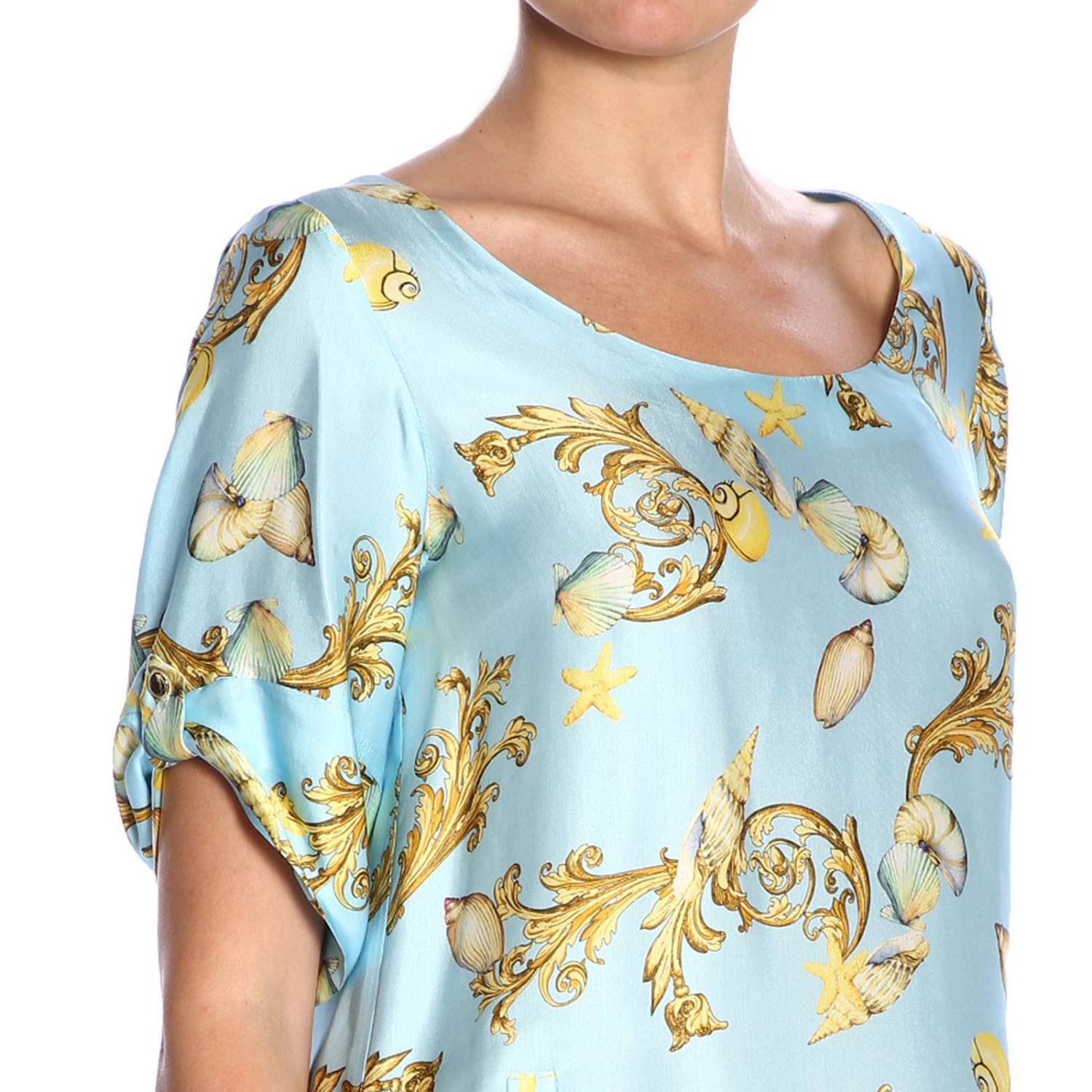 La Vie En Rose Outlet Dress women Gnawed Blue Dress La Vie En Rose