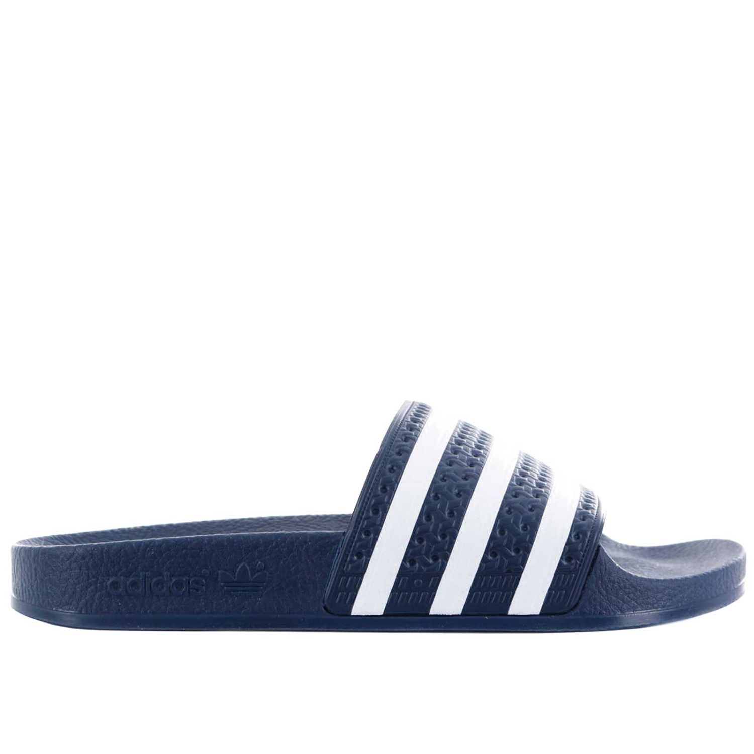 de Adidas Originals: Sandalias para hombre, Azul Oscuro Sandalias Adidas Originals 288022 en línea en GIGLIO.COM