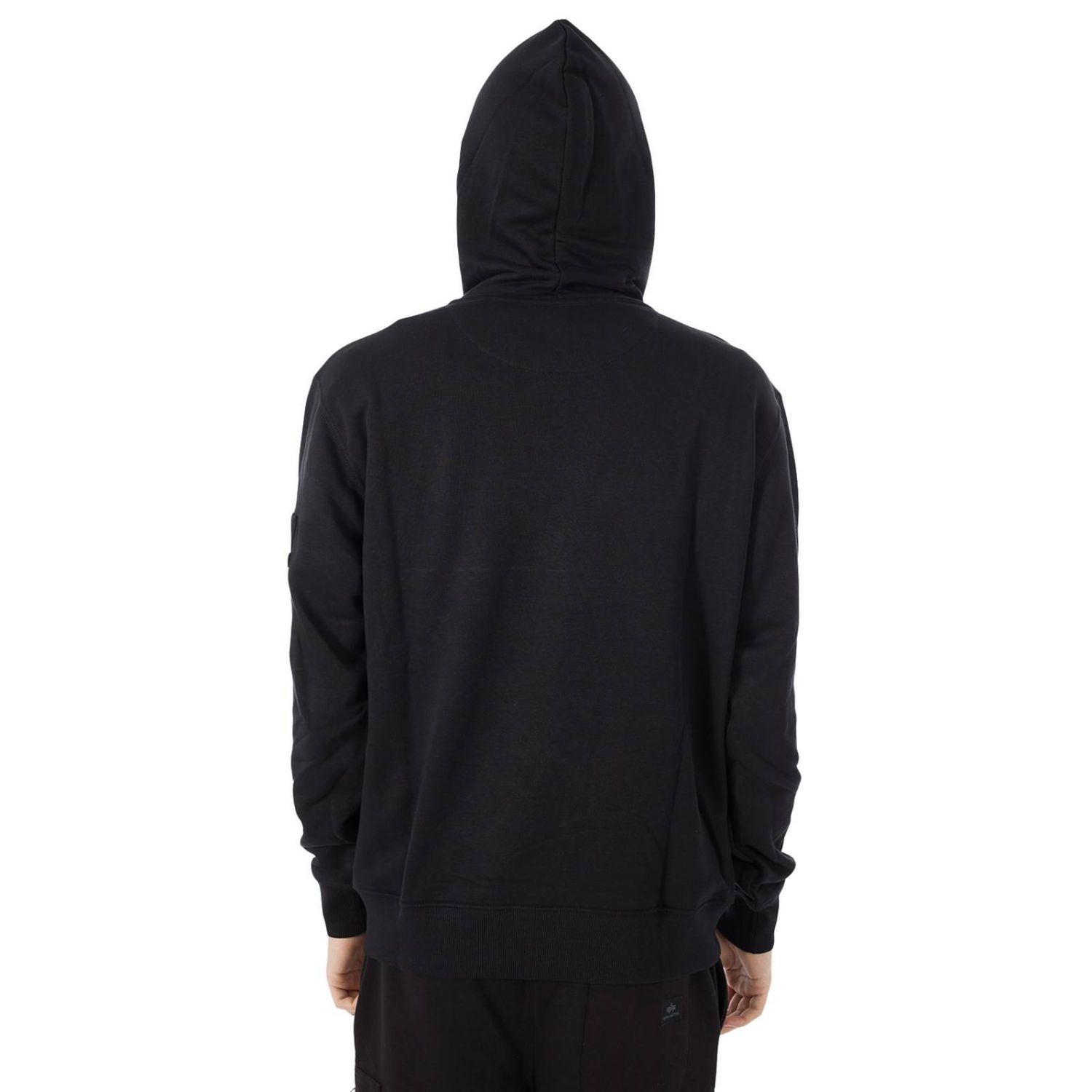 alpha industries black sweatshirt