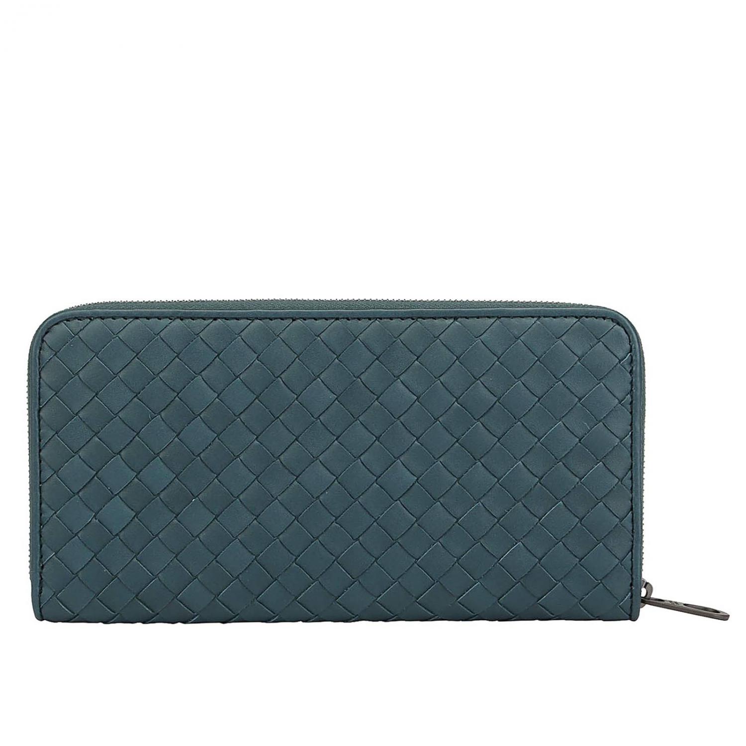 ◇◇VIP◇◇ BOTTEGA VENETA イントレチャート ROUND ZIP WALLET