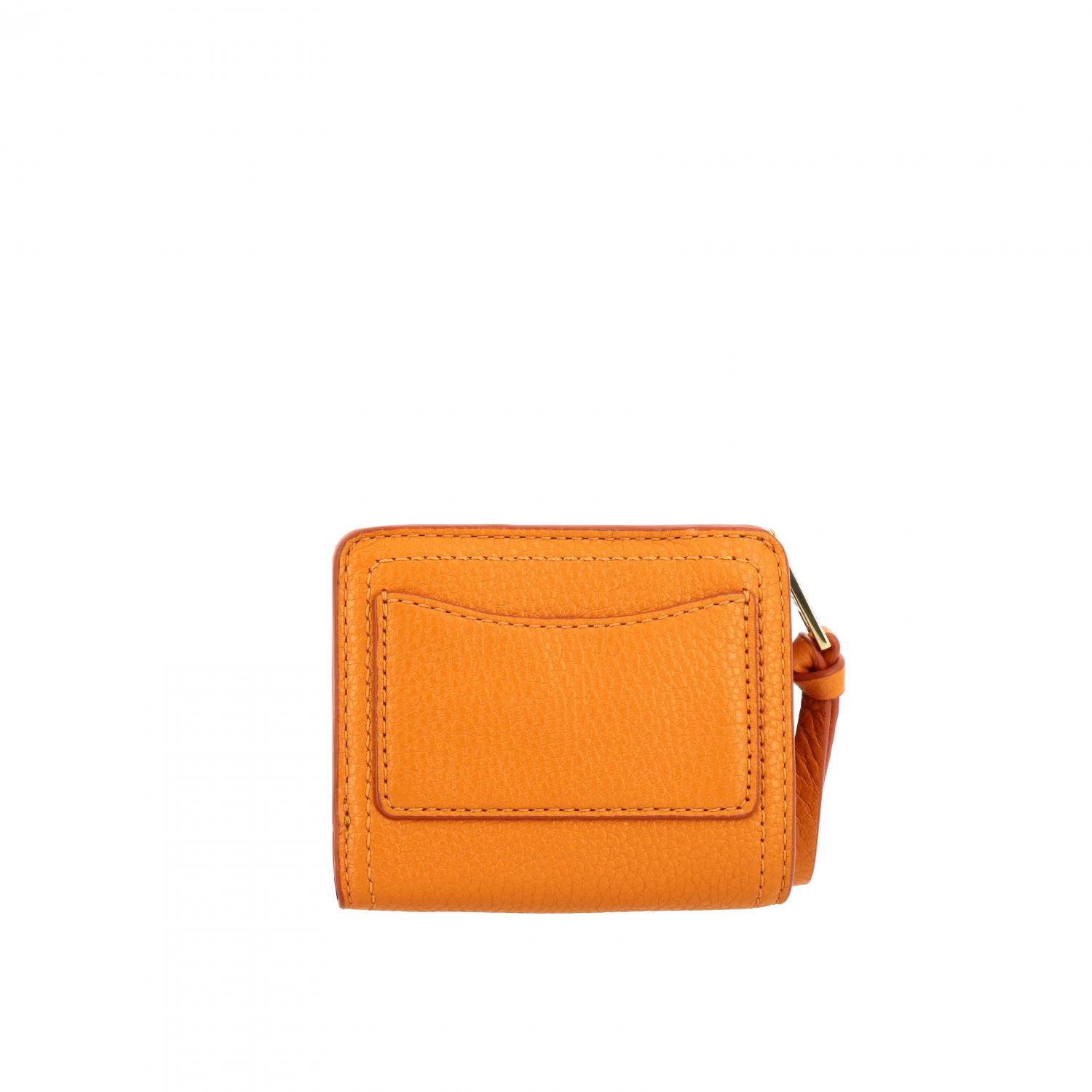 marc jacobs orange wallet