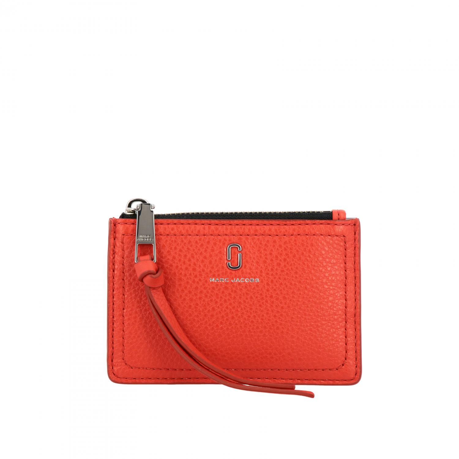 marc jacobs red wallet