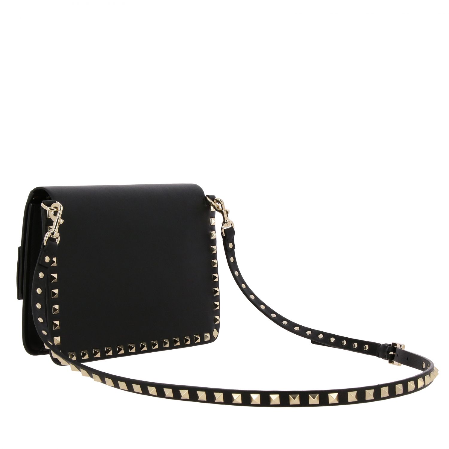 valentino rockstud saddle bag