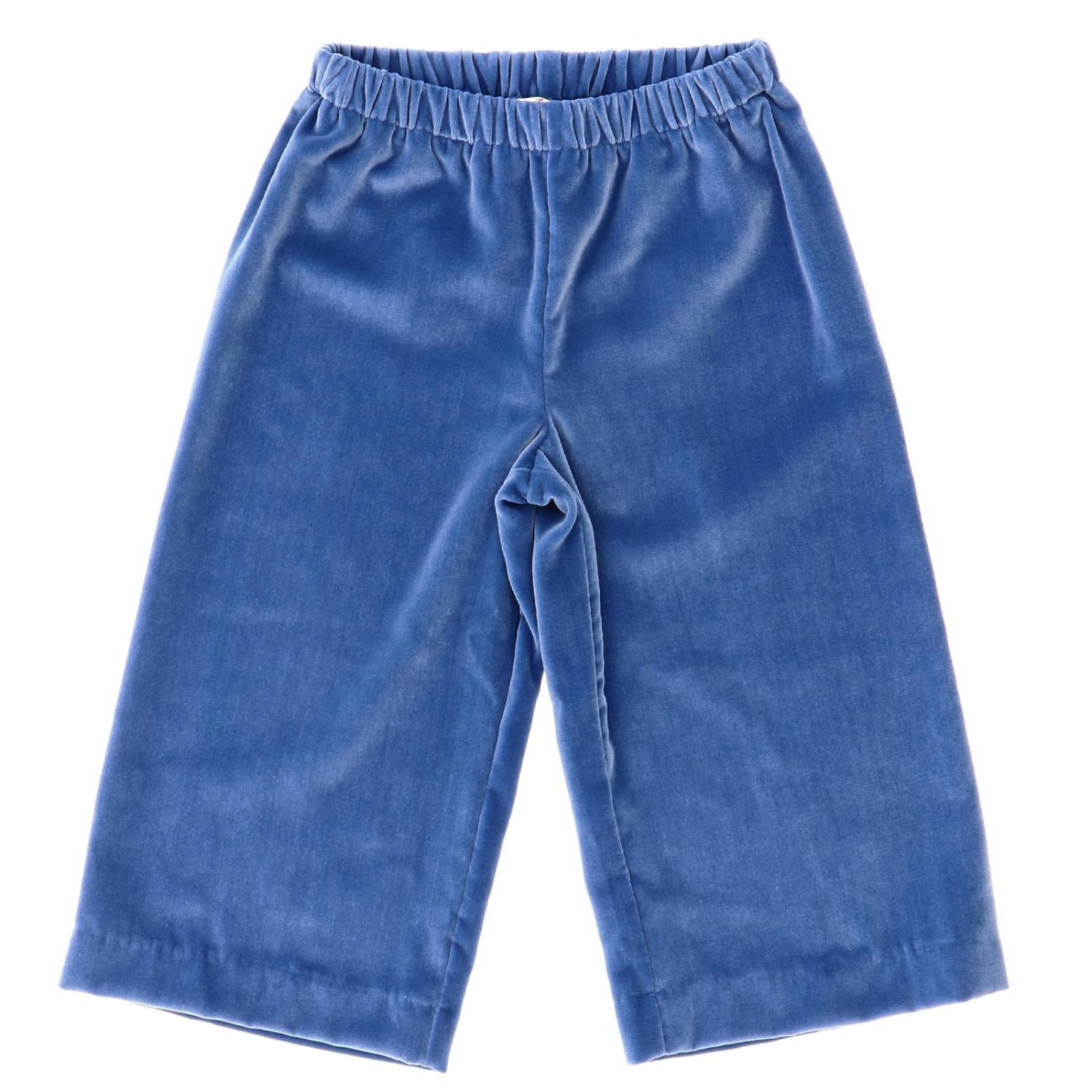 Il Gufo Outlet: pants for girls - Gnawed Blue | Il Gufo pants PL242 ...