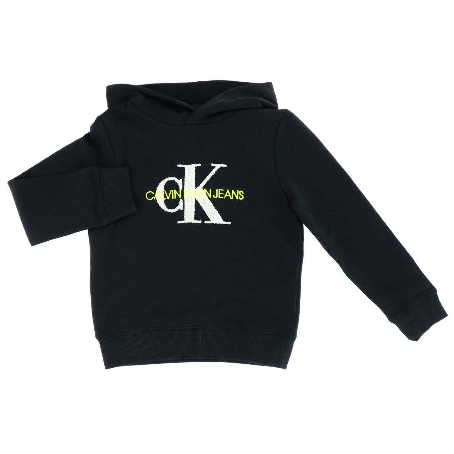 Calvin Klein Boys Black Logo Sweatshirt