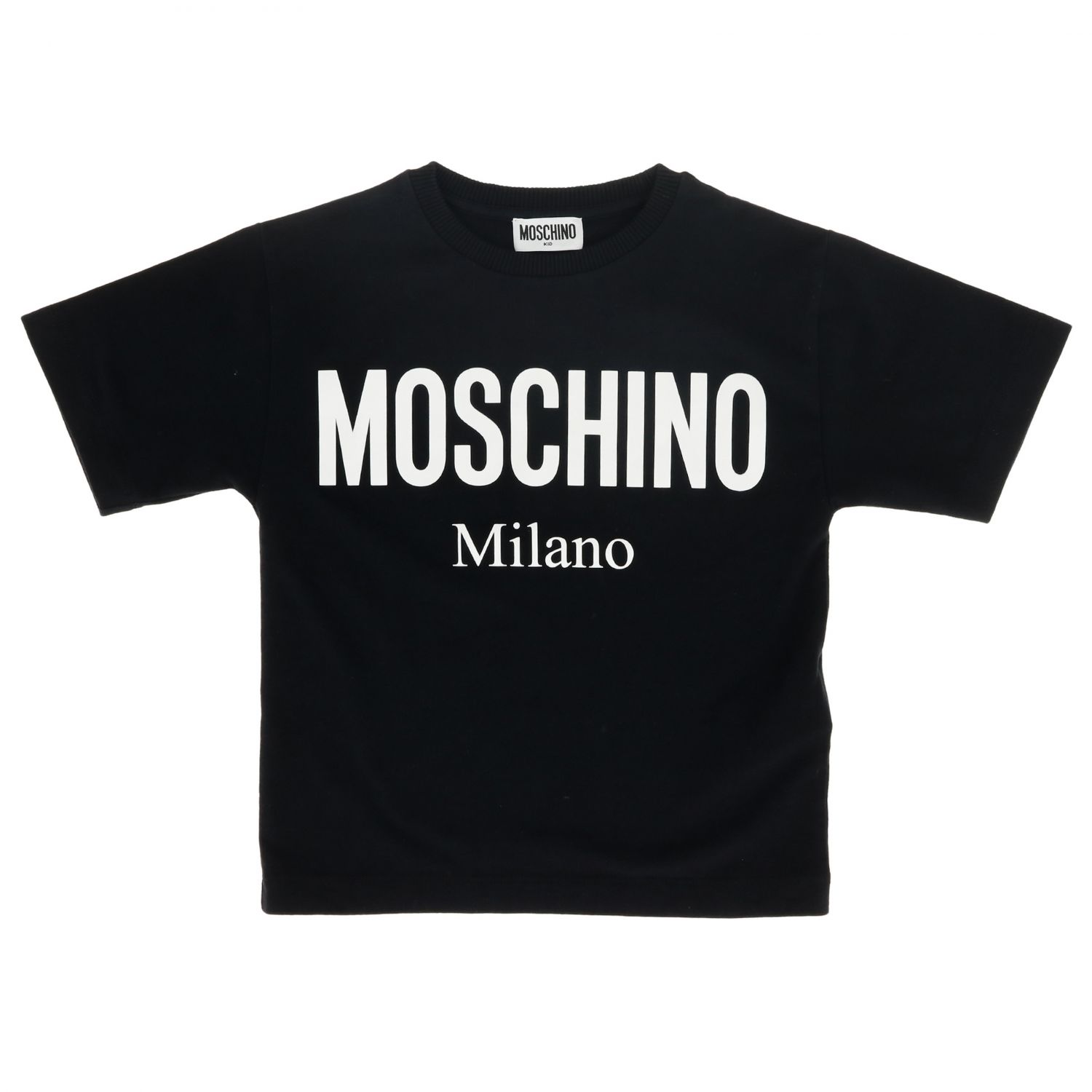 moschino milano black t shirt