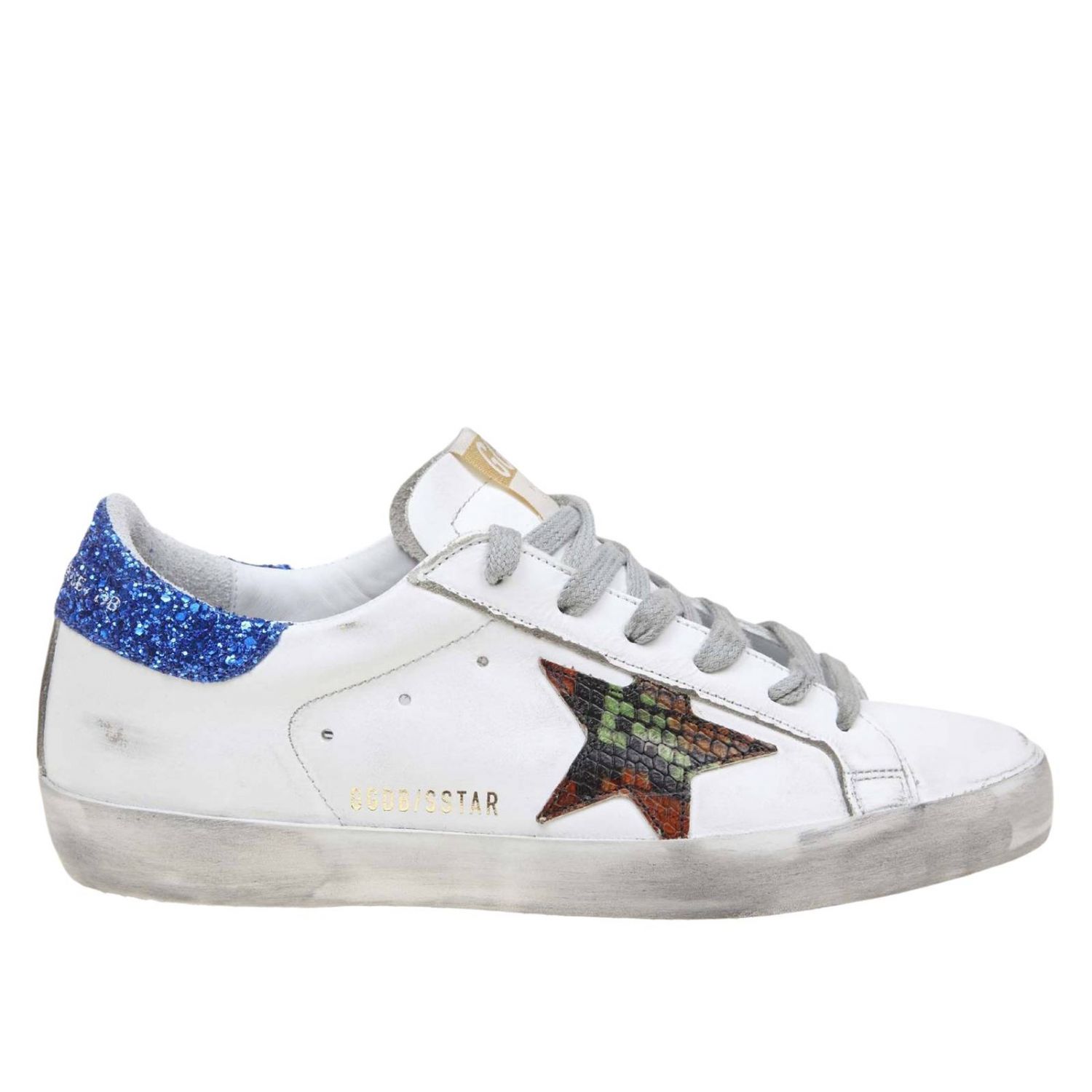 golden goose glitter heel