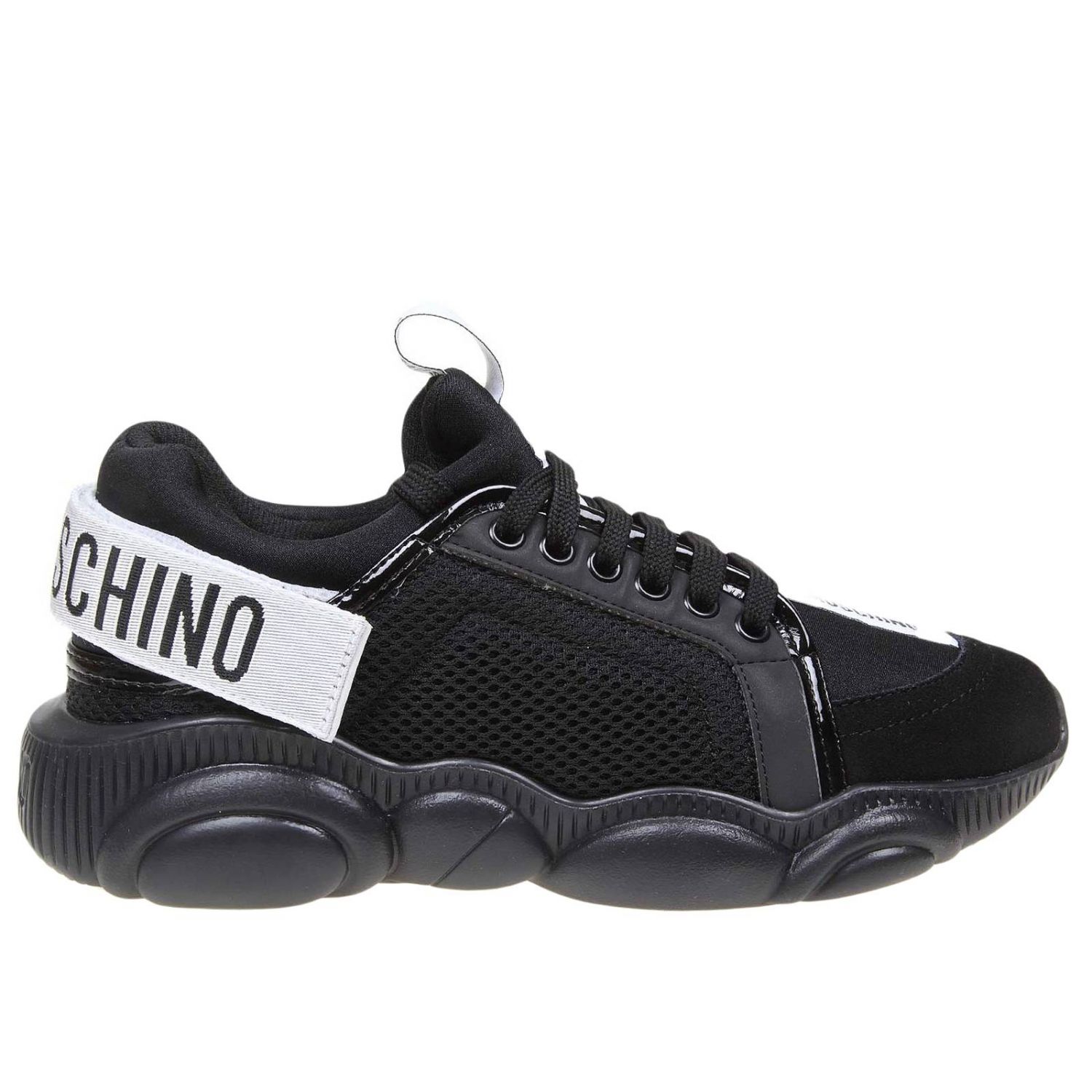 Moschino Couture Outlet sneakers with Teddy sole Sneakers Moschino Couture Women Black