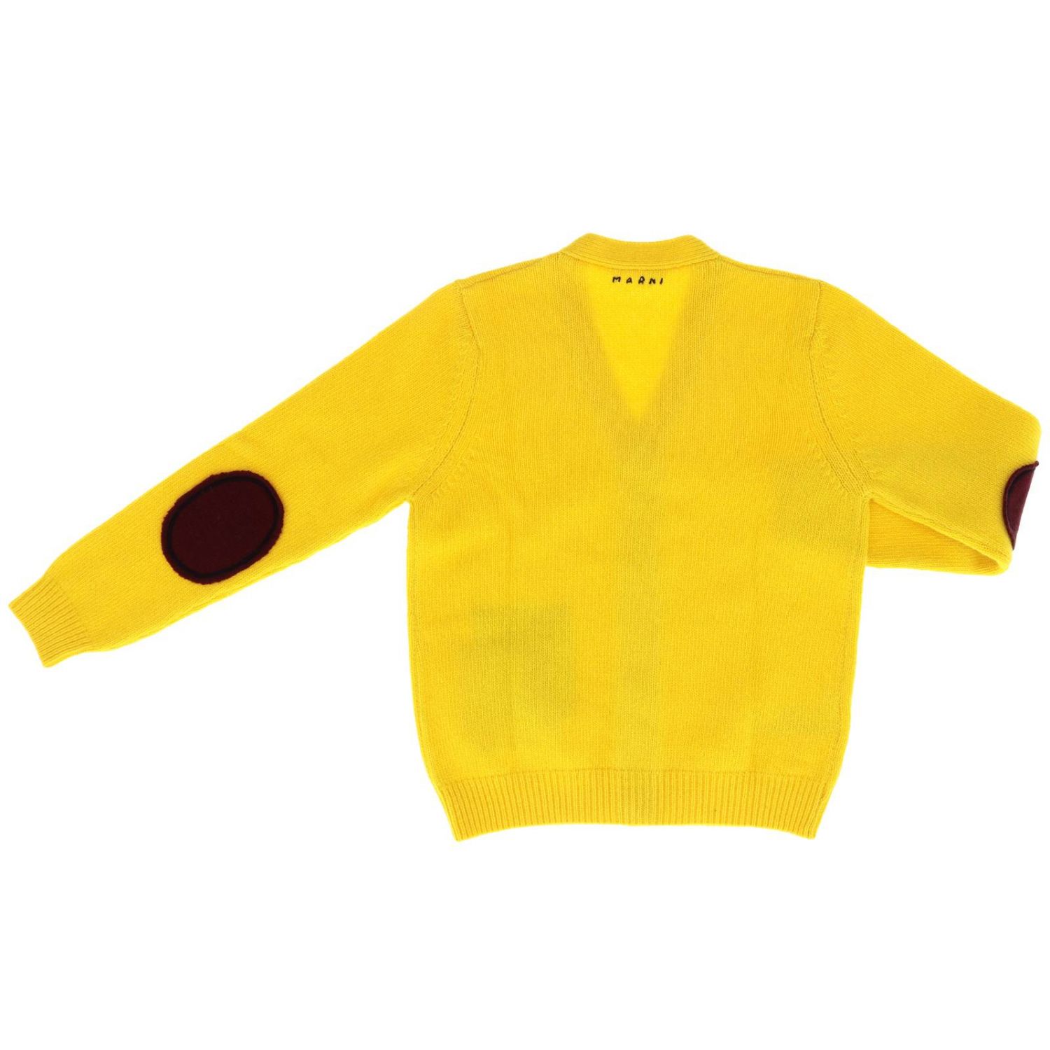 Marni Outlet Sweater kids Sweater Marni Kids Yellow Sweater Marni