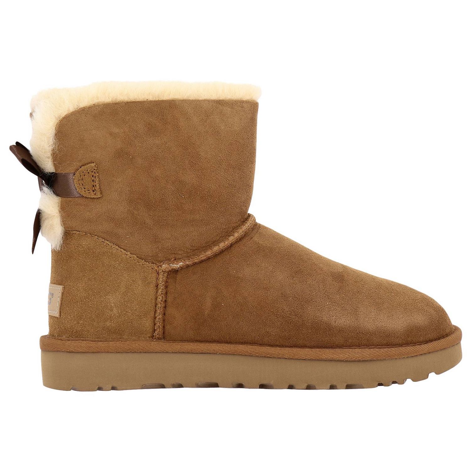 UGG: flat ankle boots for woman - Earth | Ugg flat ankle boots 1016501W ...