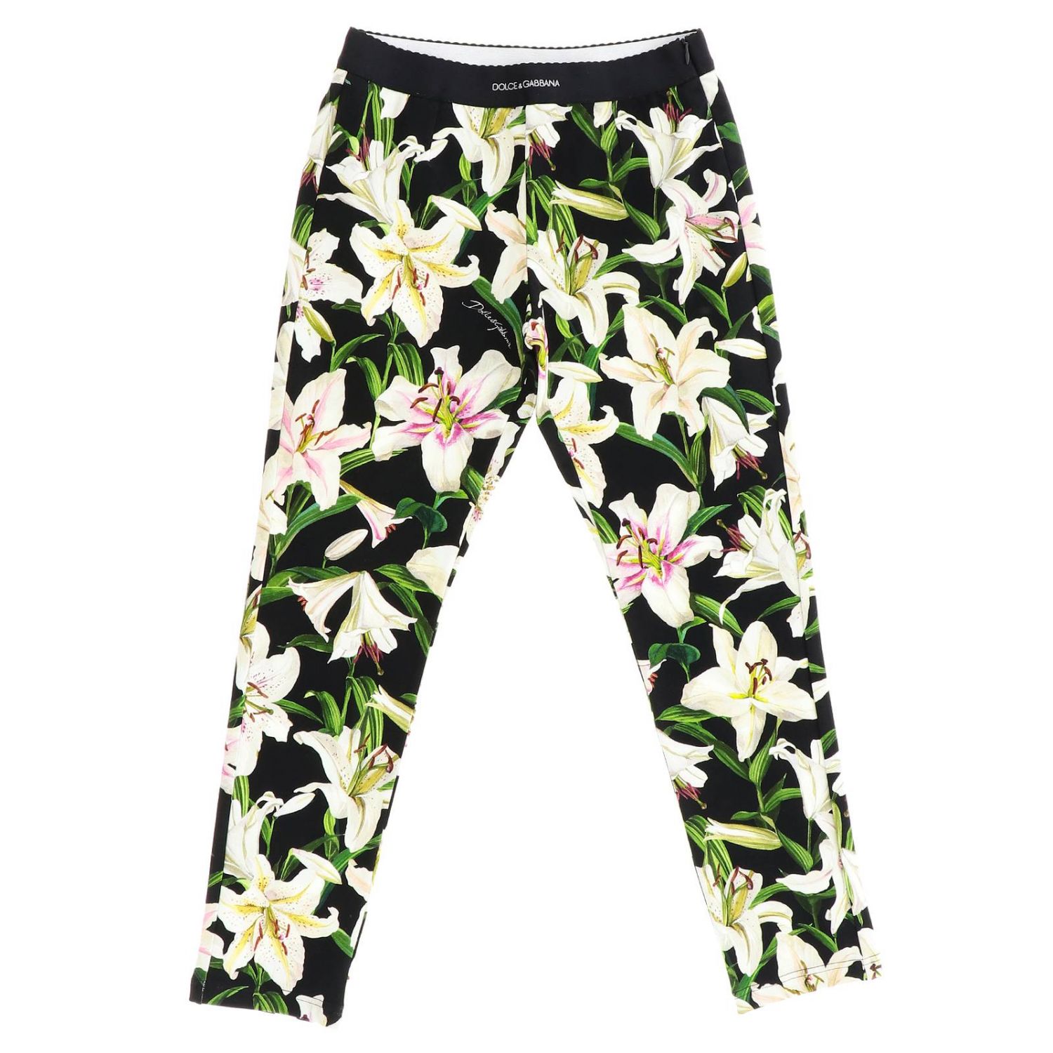 dolce gabbana floral pants