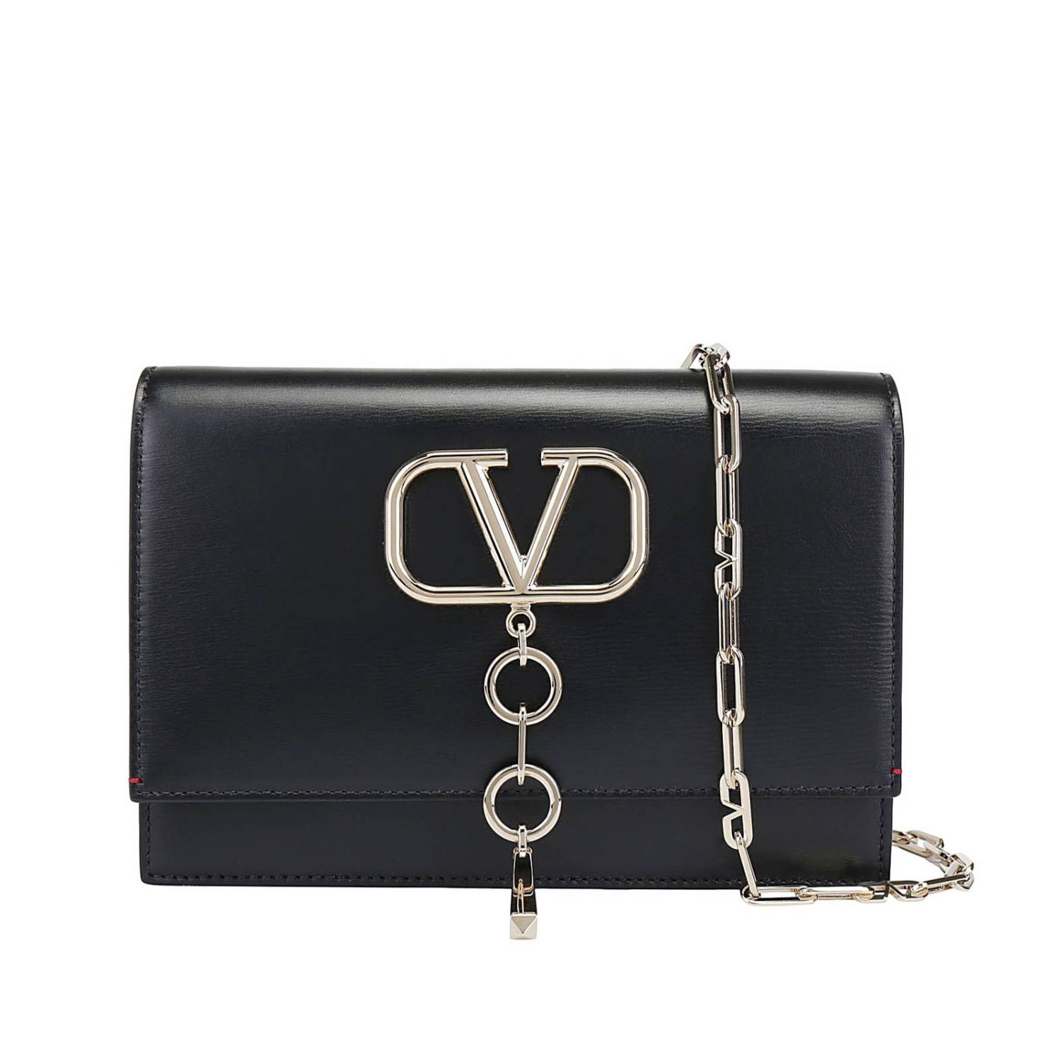 valentino garavani vlogo leather crossbody bag