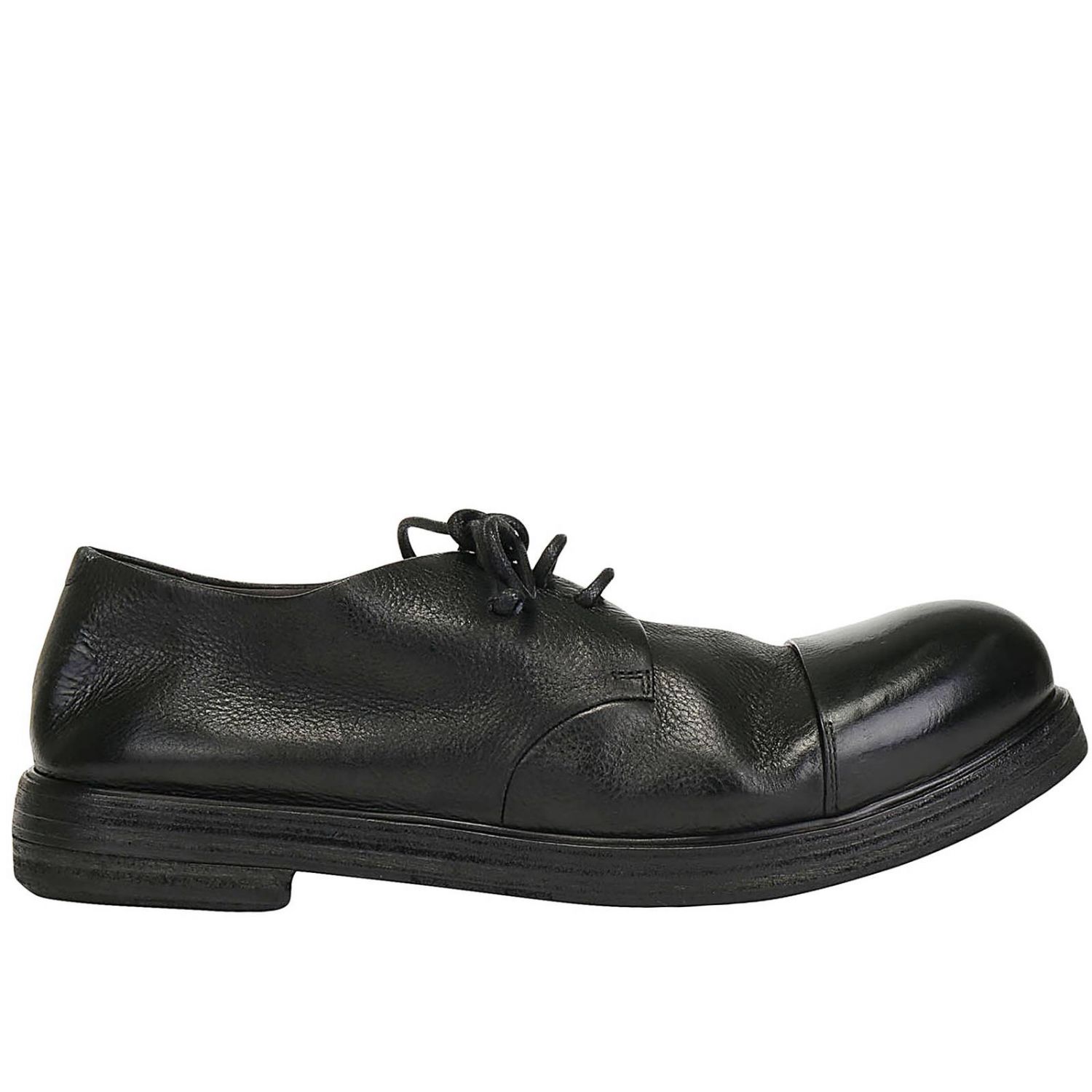 Derbys zucca zeppa marine Cuir Marsèll pour homme en coloris Noir Homme Chaussures Chaussures  à lacets Chaussures derby 