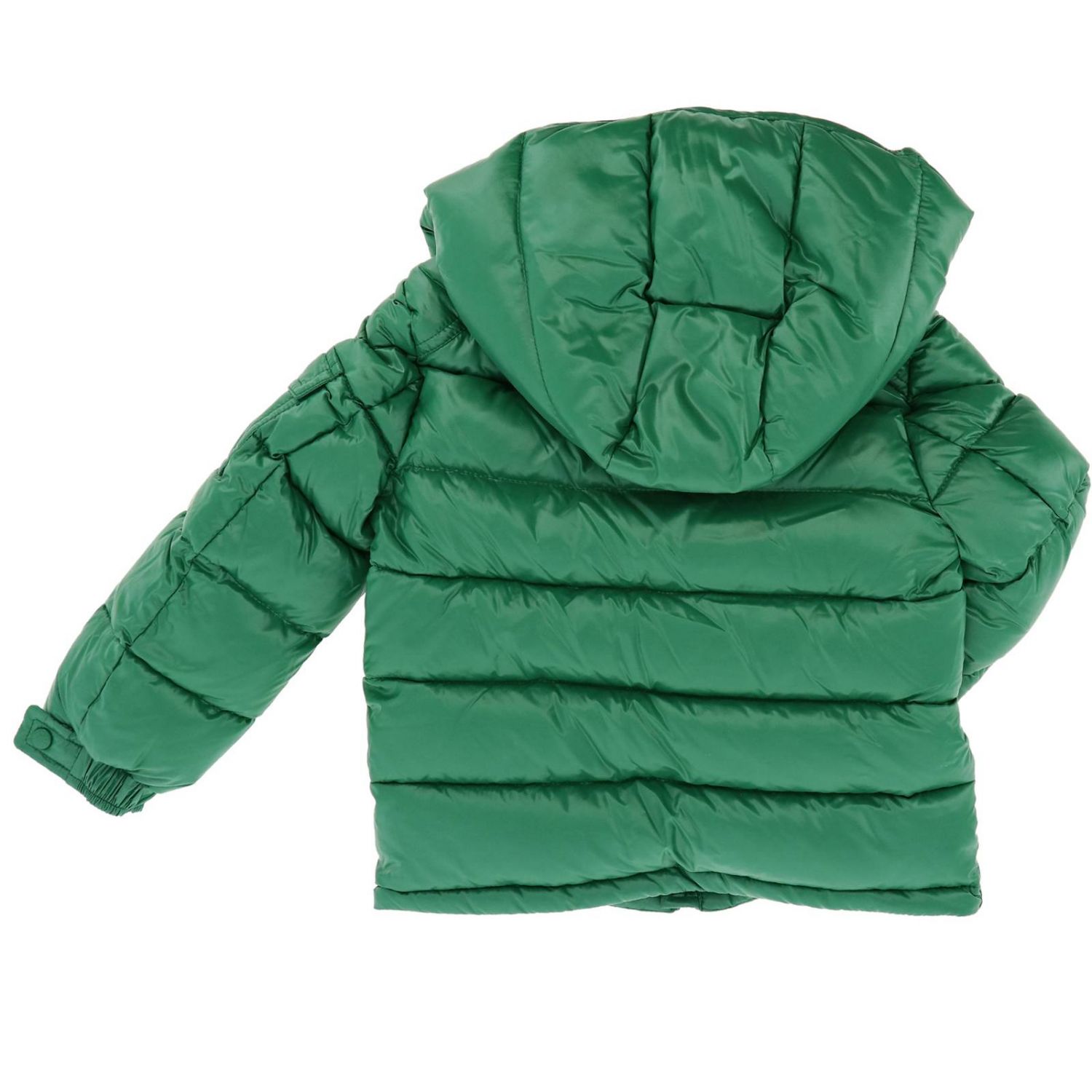 MONCLER: jacket for boys - Green | Moncler jacket 41852 68950 online on ...