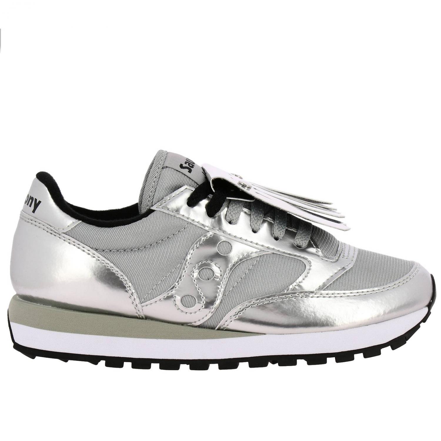 Saucony jazz argento con frange on sale