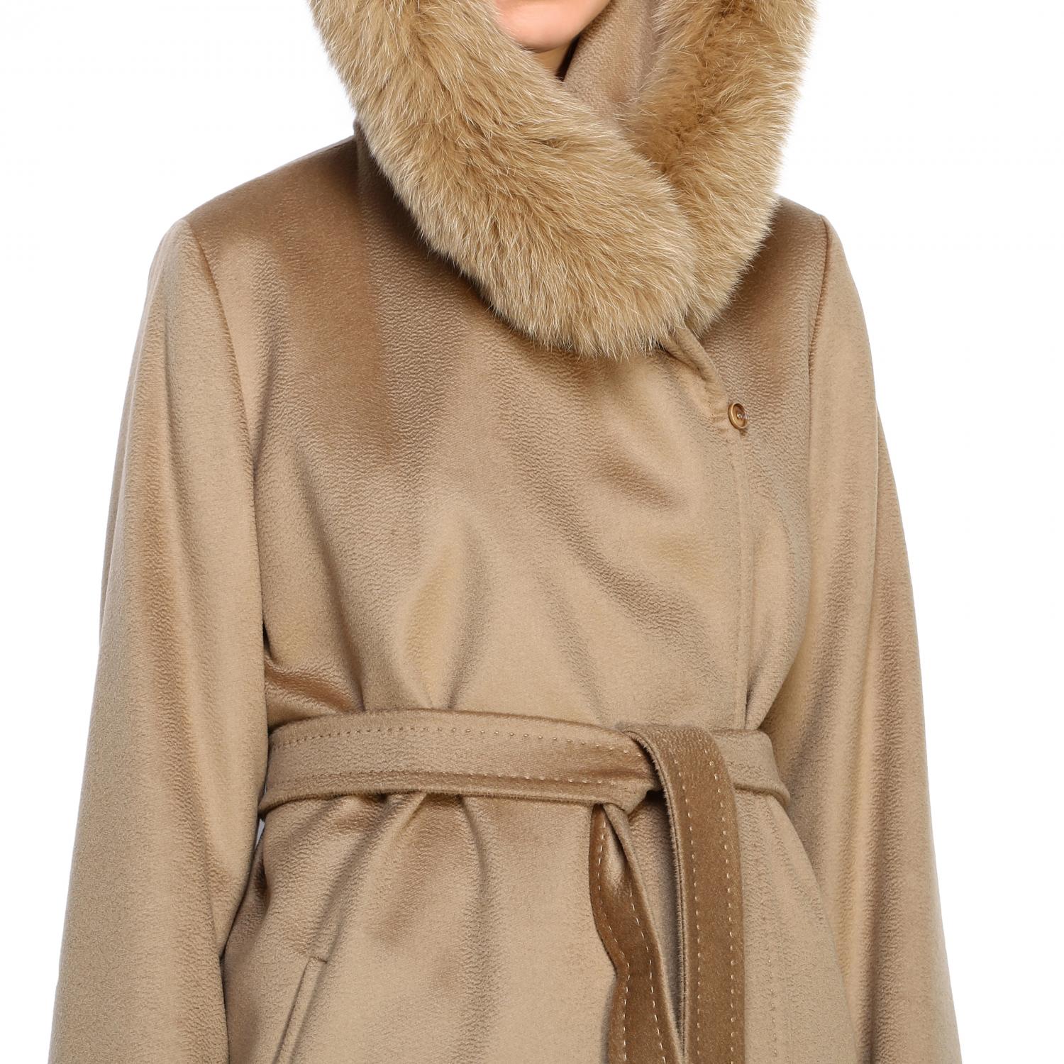 Coat Women Max Mara Studio Coat Max Mara Studio Women Camel Coat Max Mara Studio 601609996000 Giglio Uk