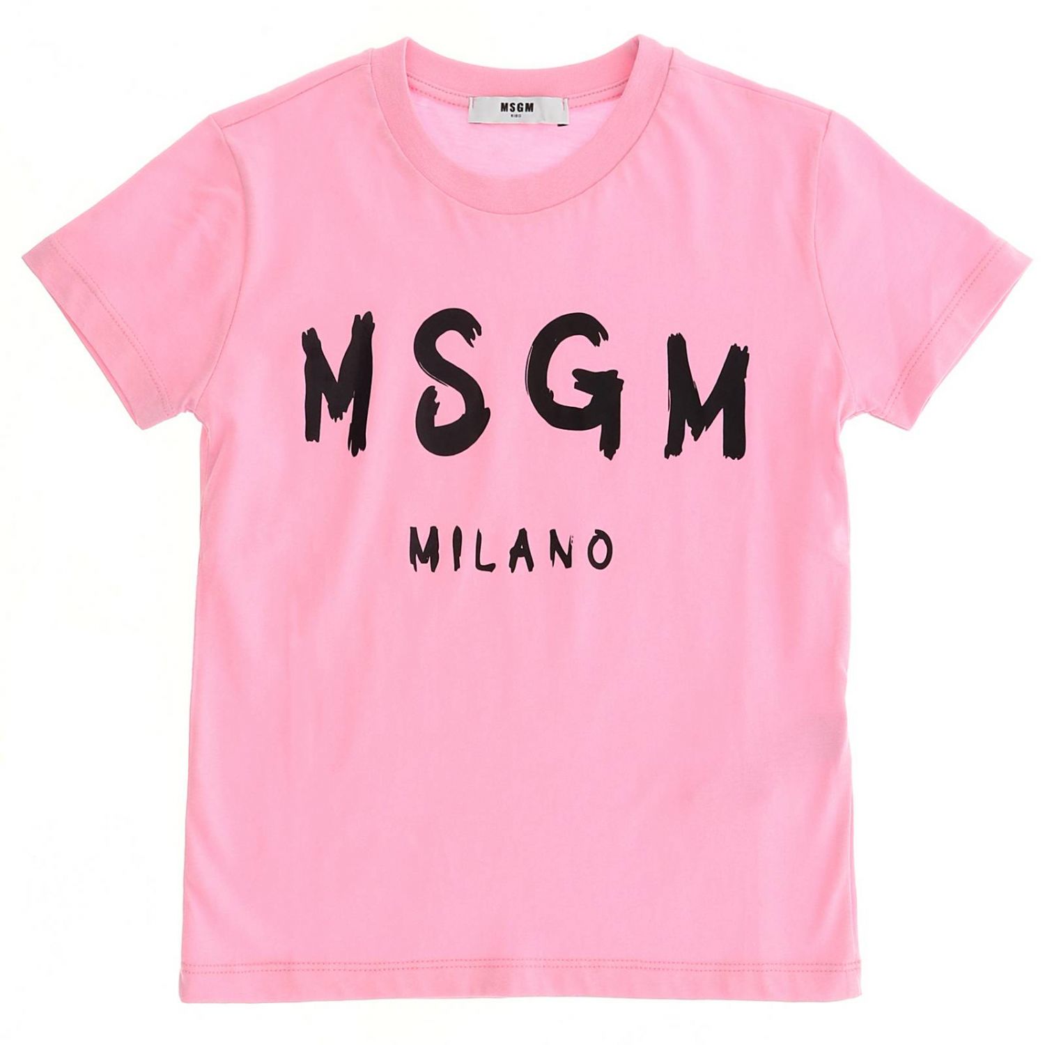 Msgm Kids Outlet: t-shirt for boys - Pink | Msgm Kids t-shirt 020742 ...